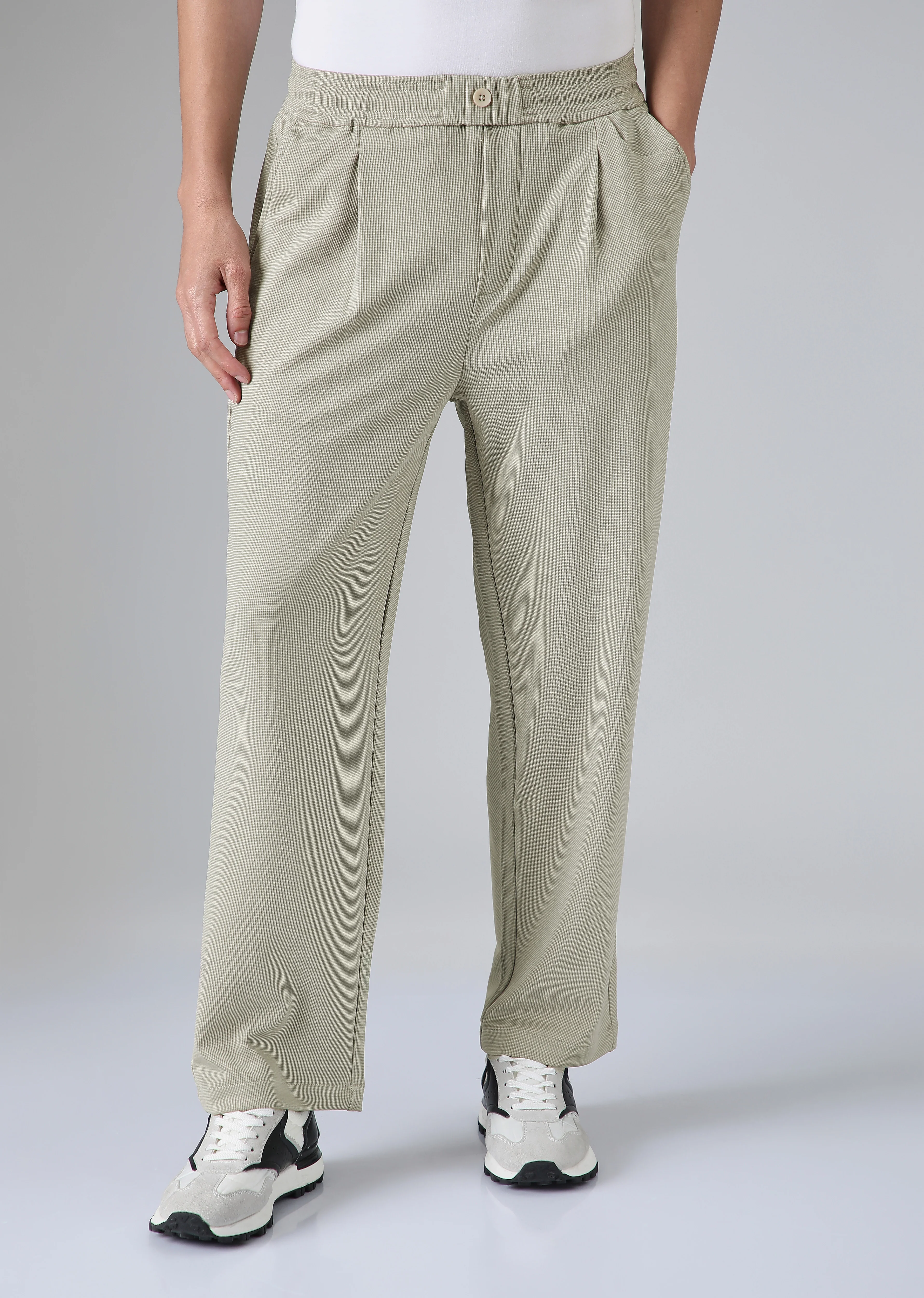 Pastel Green Korean Pants - Image 3