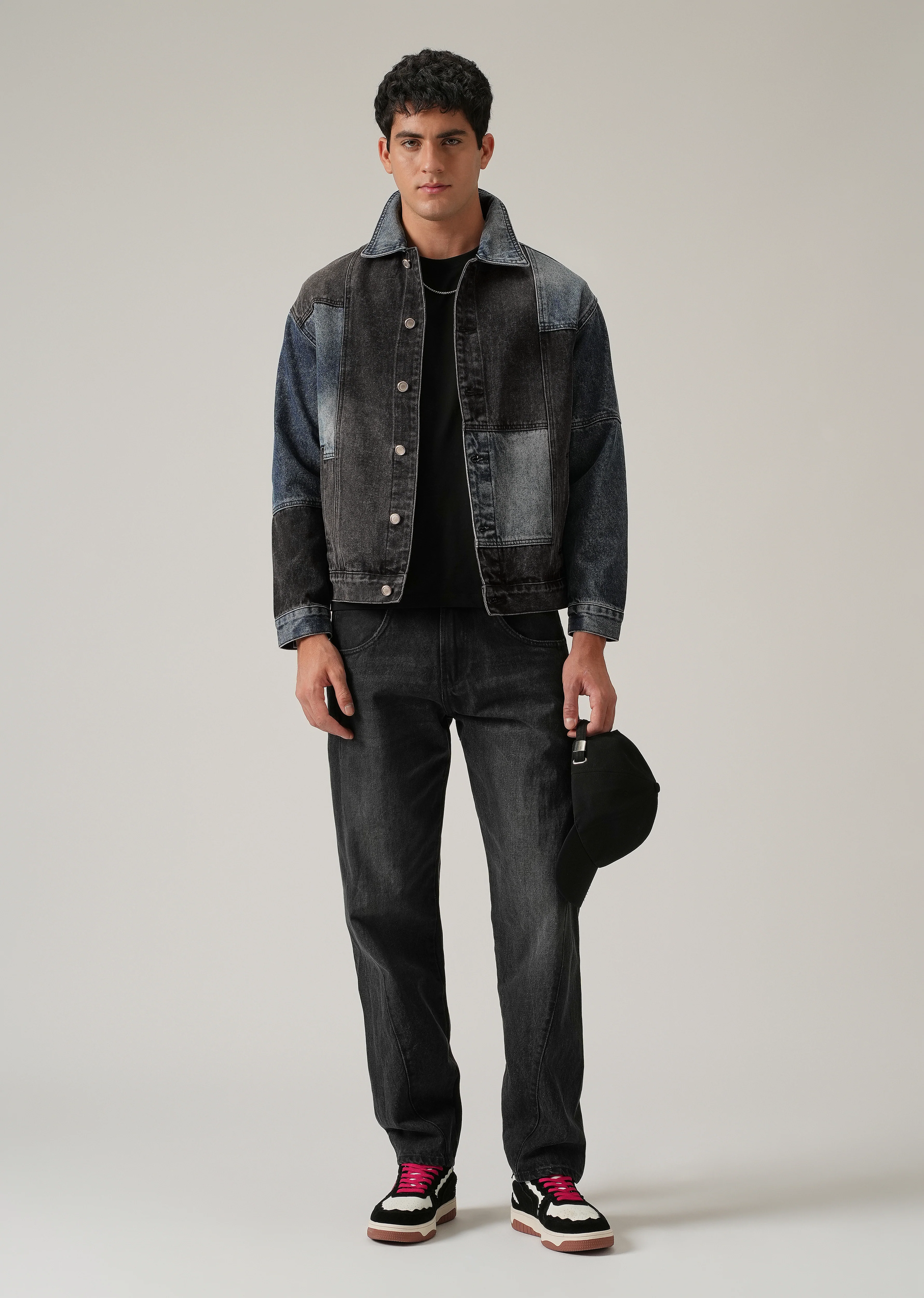 Patchwork Denim Jacket - Image 7