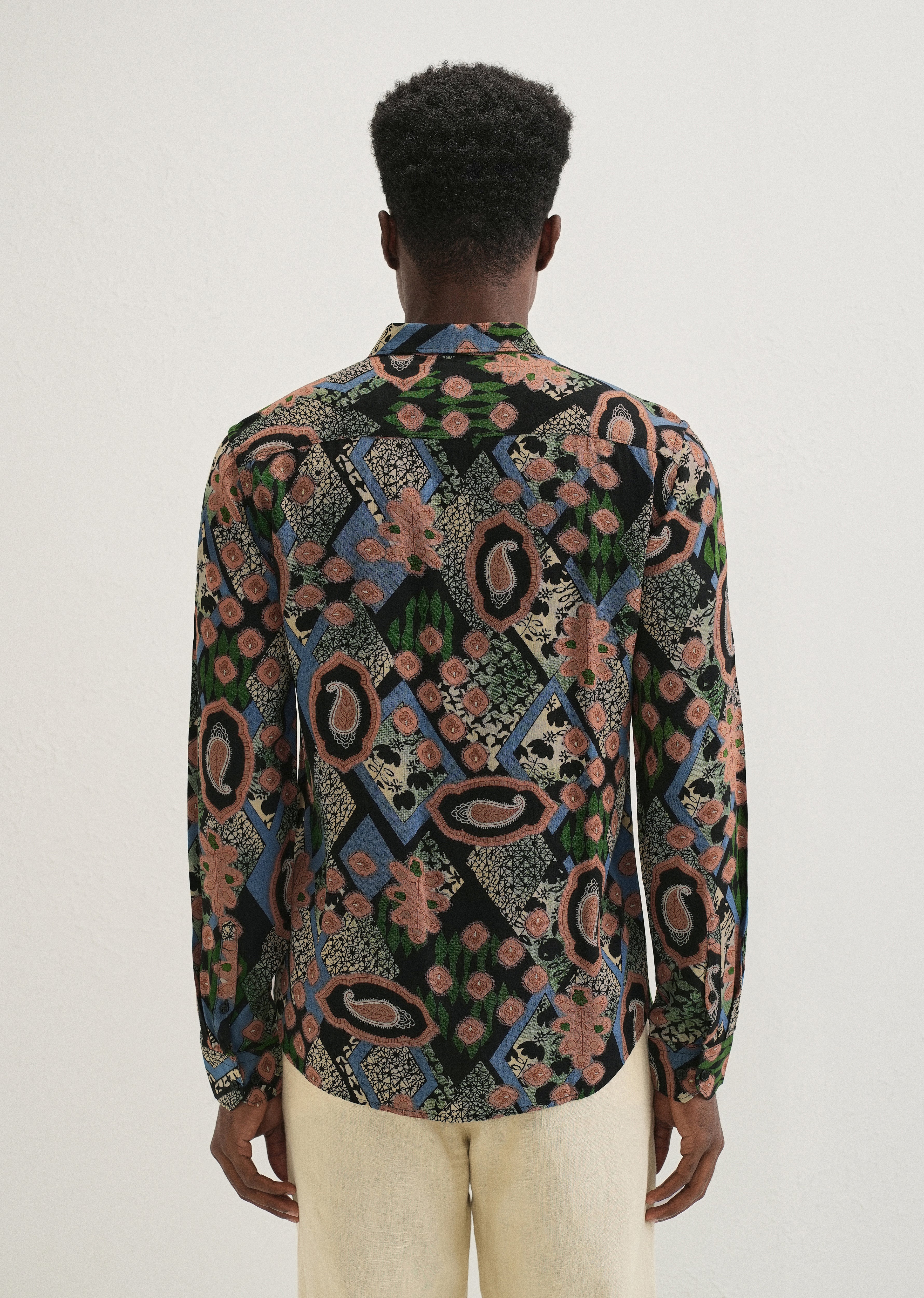 Peach Feather Shirt - Image 3