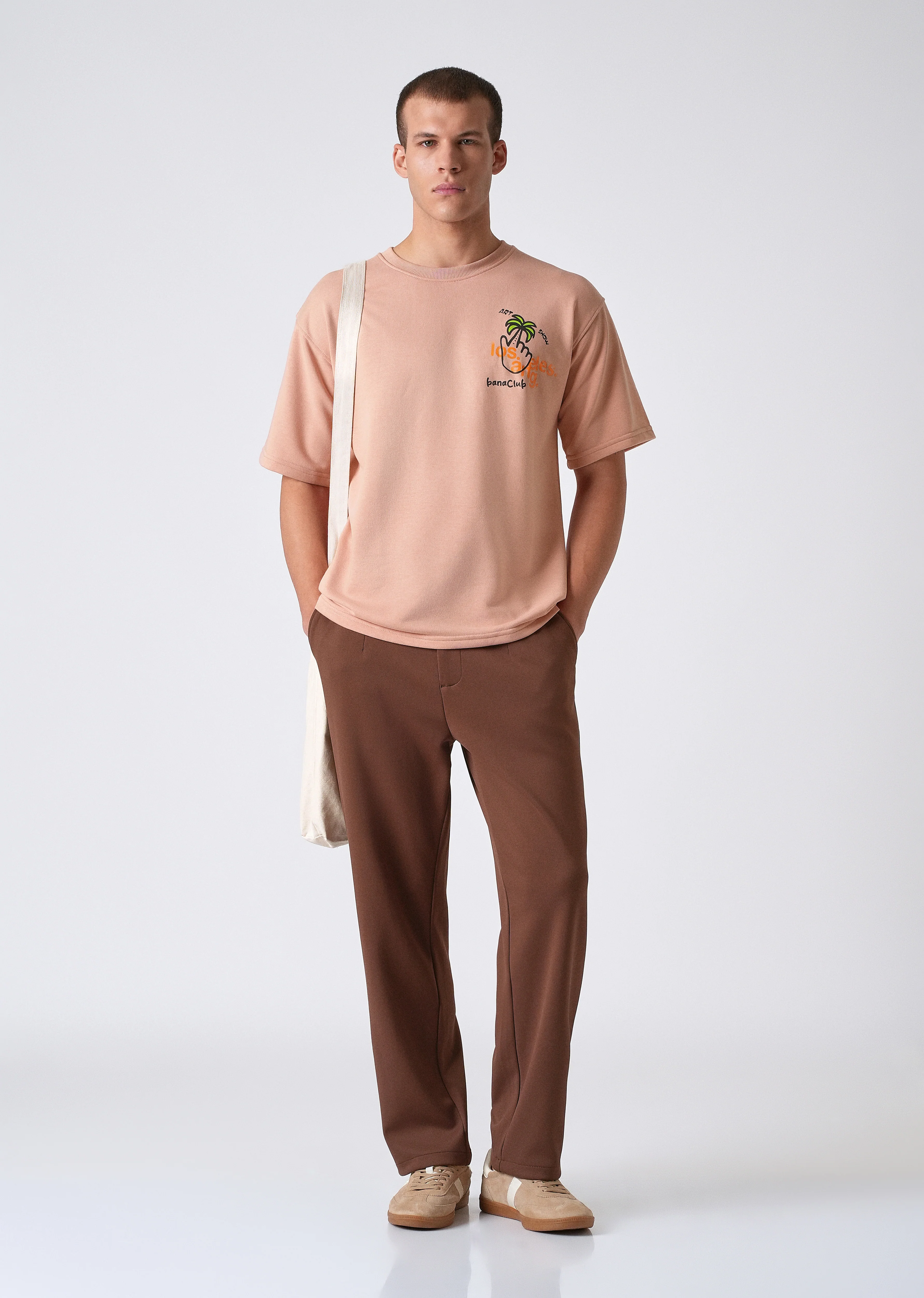 Peach Oversized T-shirt - Image 6