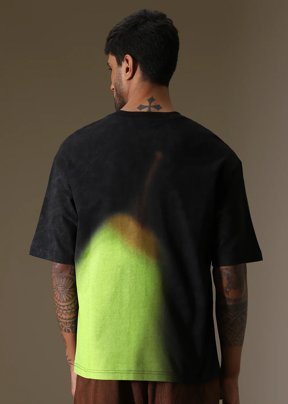 Pear Gradient Oversized T-Shirt - Image 4