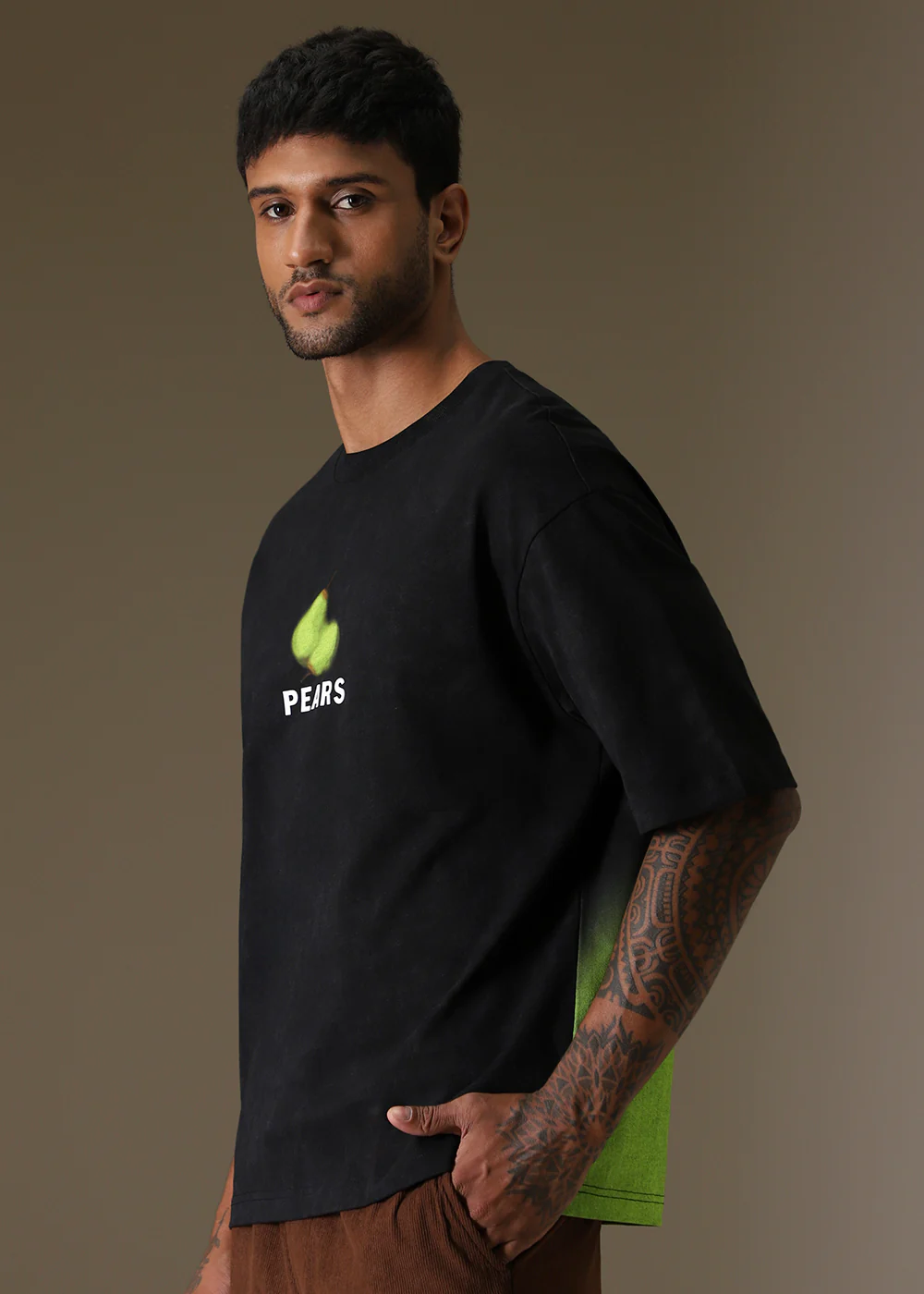 Pear Gradient Oversized T-Shirt - Image 5