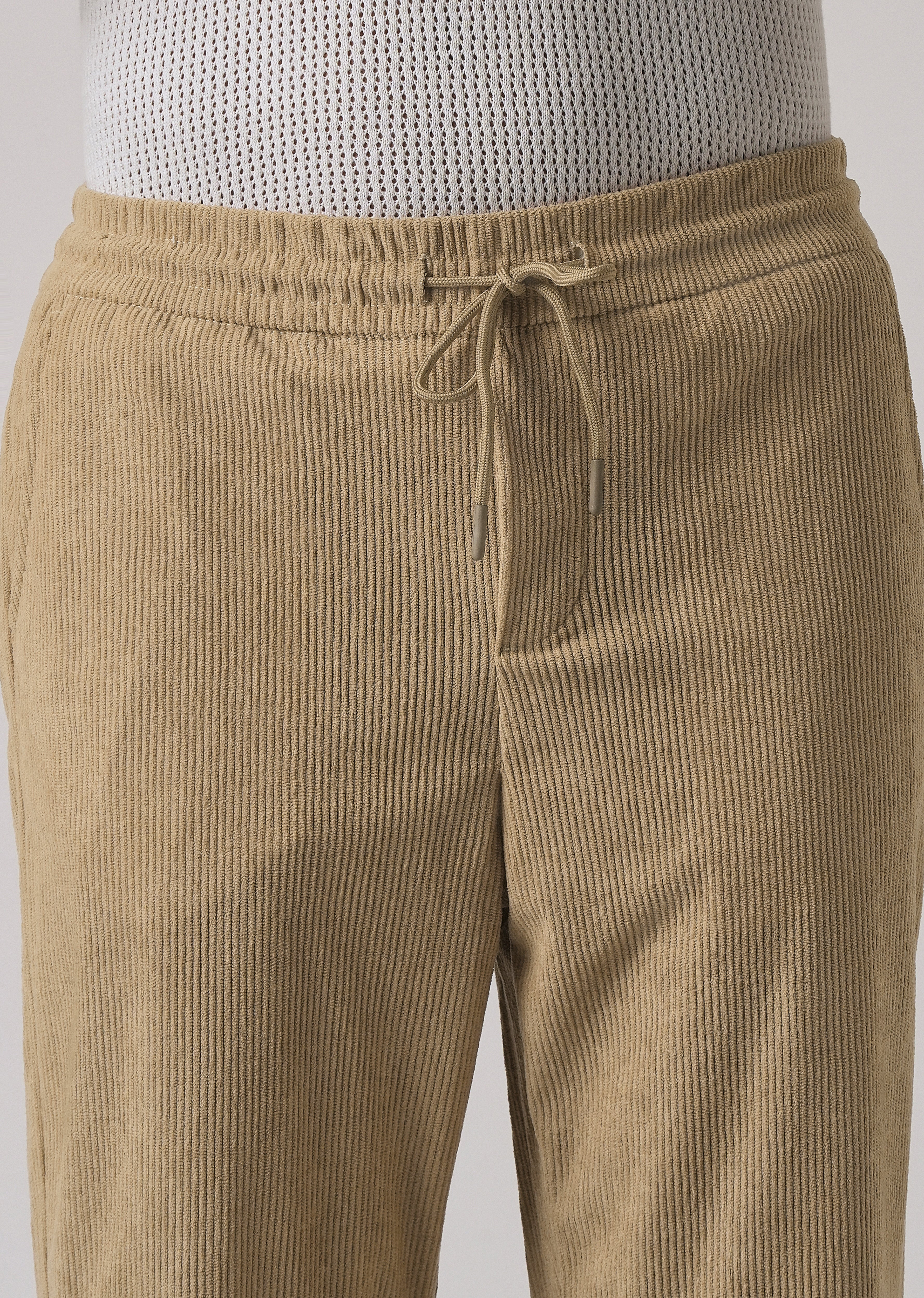 Pecan Beige Corduroy Pants - Image 5