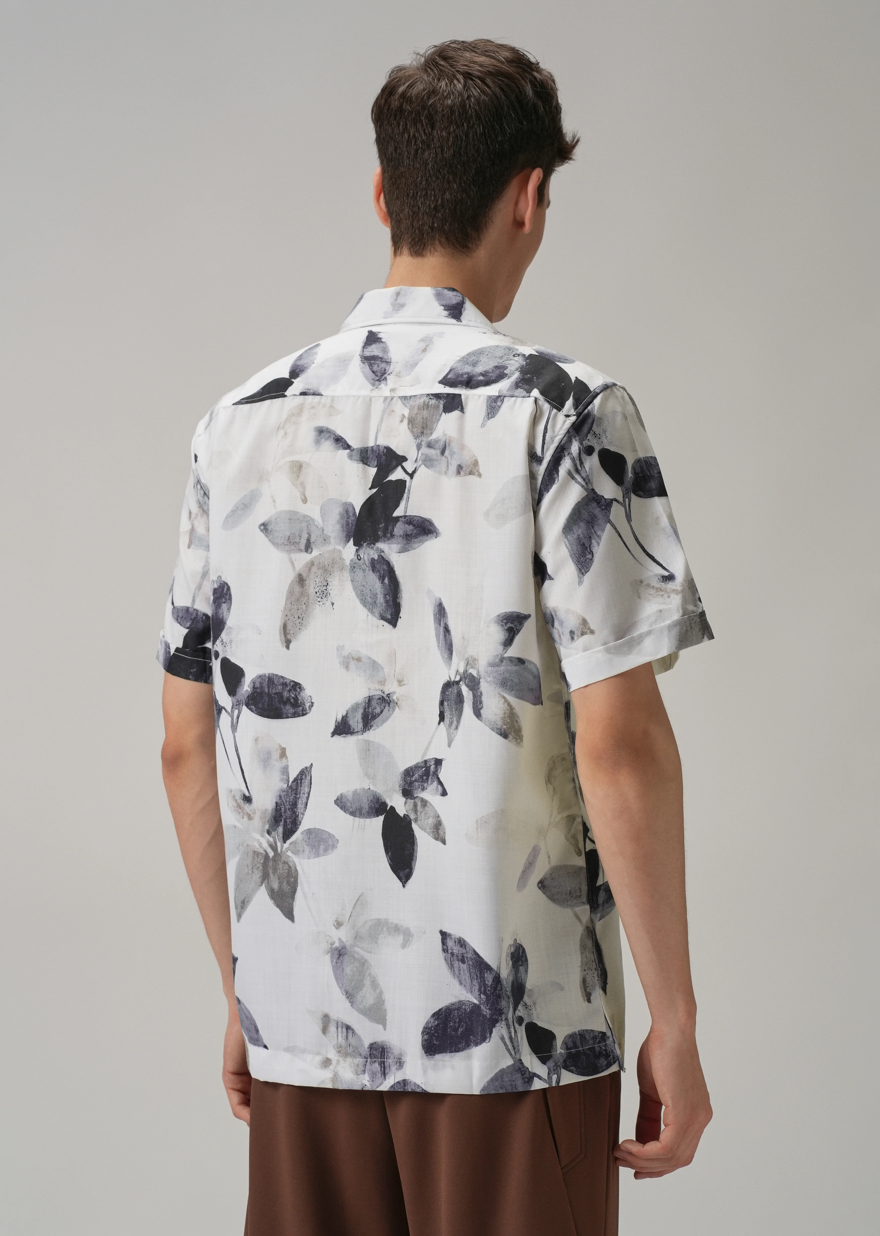 Petal Strewn Half Sleeve Shirt - Image 2