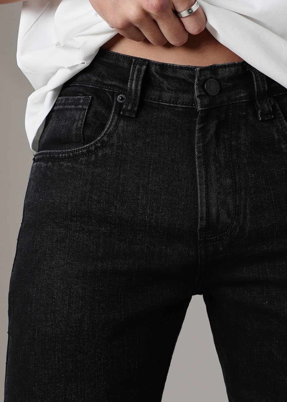 Phantom Black Slim Fit Denim - Image 2