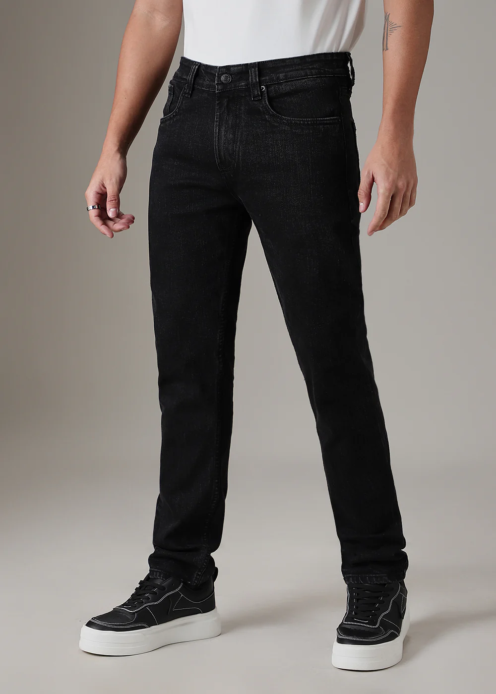 Phantom Black Slim Fit Denim - Image 3