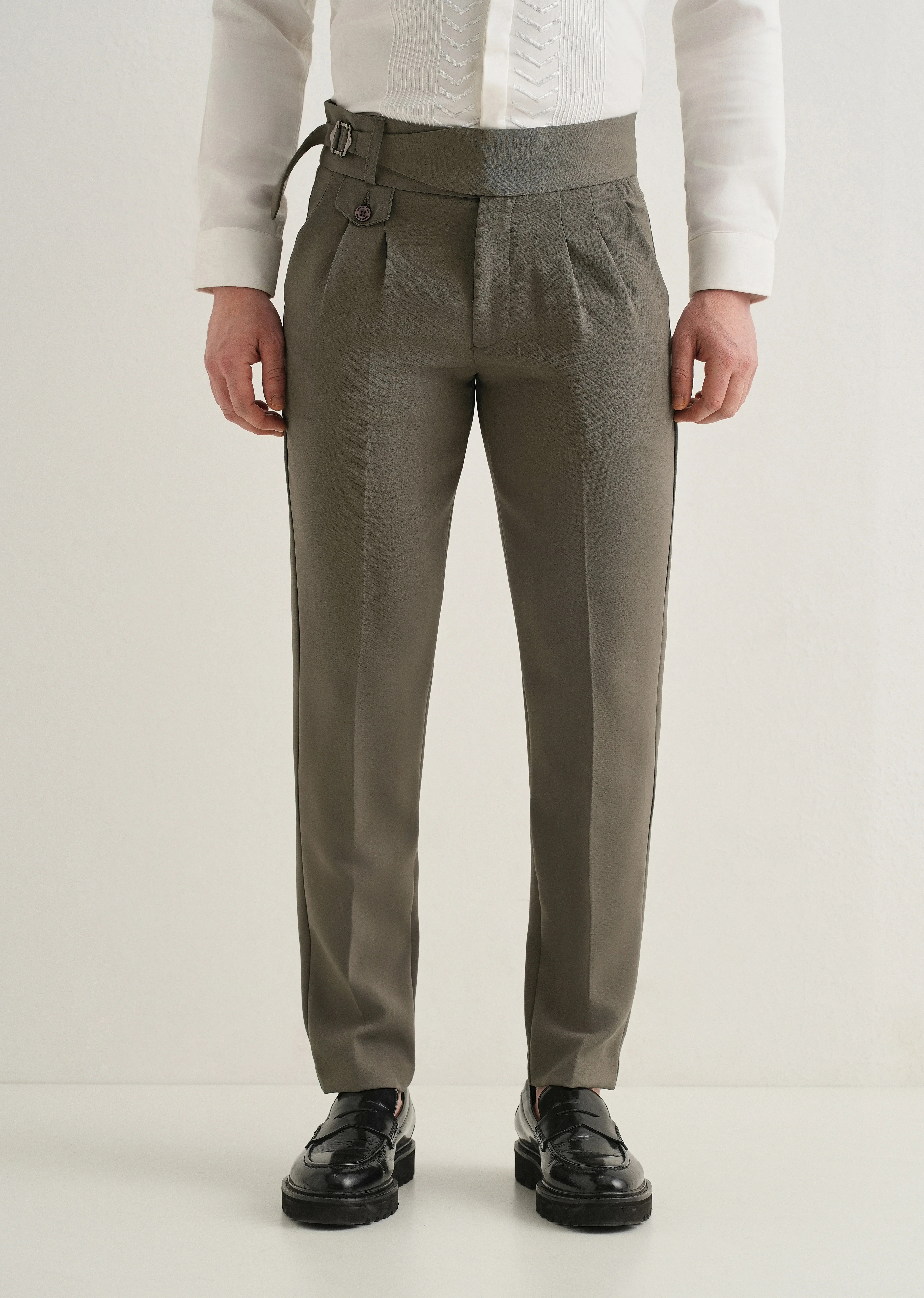 Pine Green Gurkha Pant - Image 3