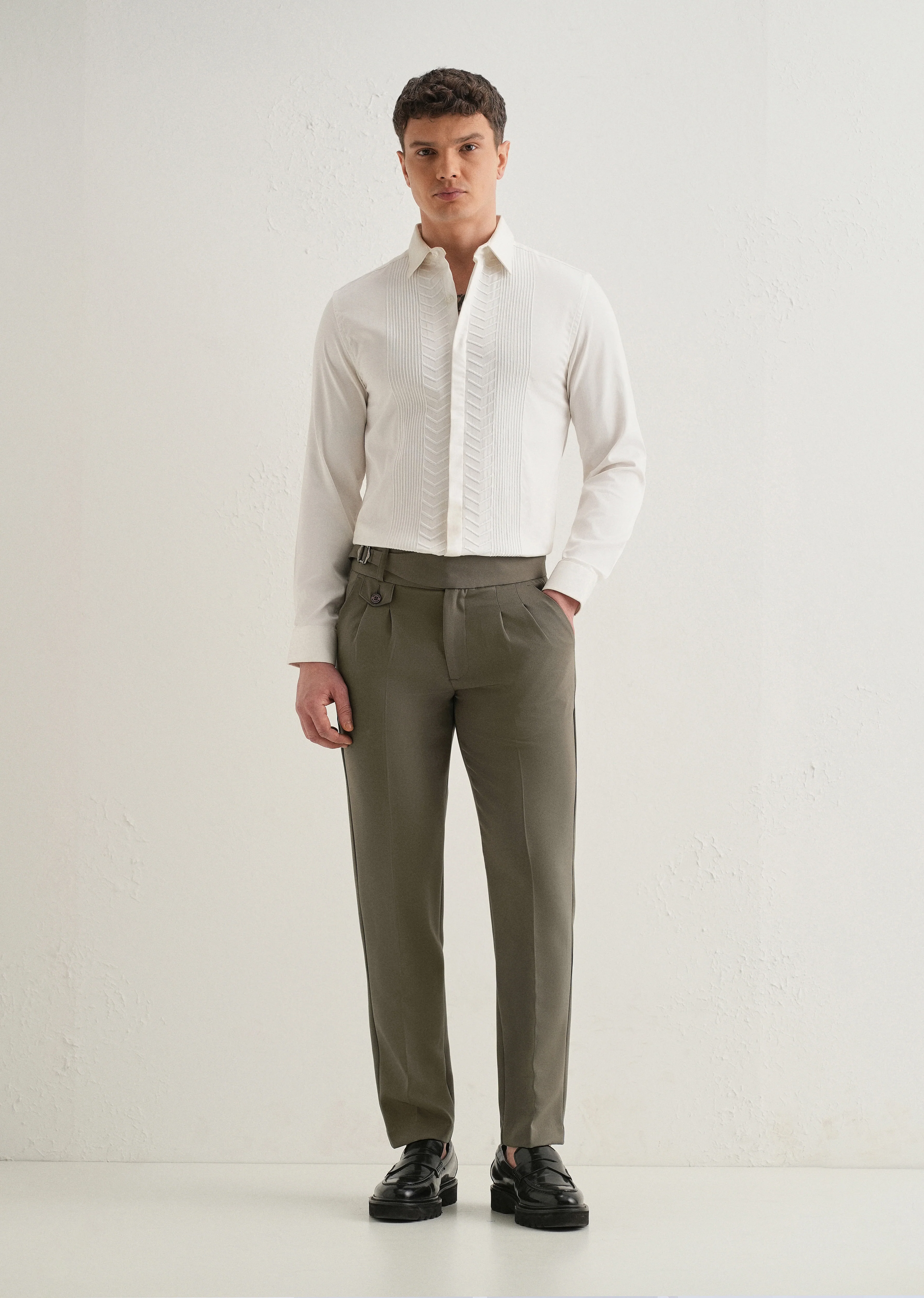 Pine Green Gurkha Pant - Image 6