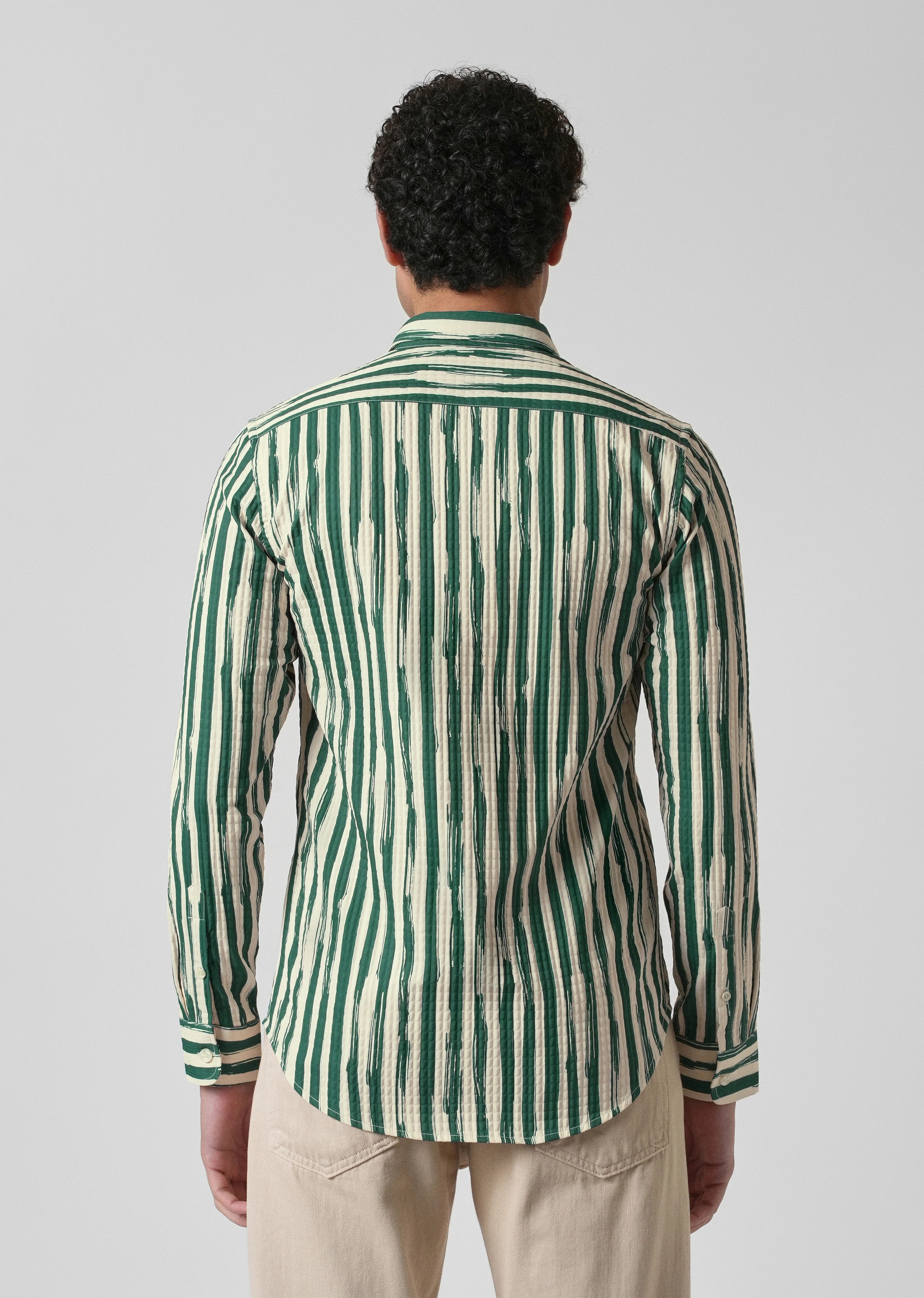 Pine Stroke Puff  Shirt - Image 2