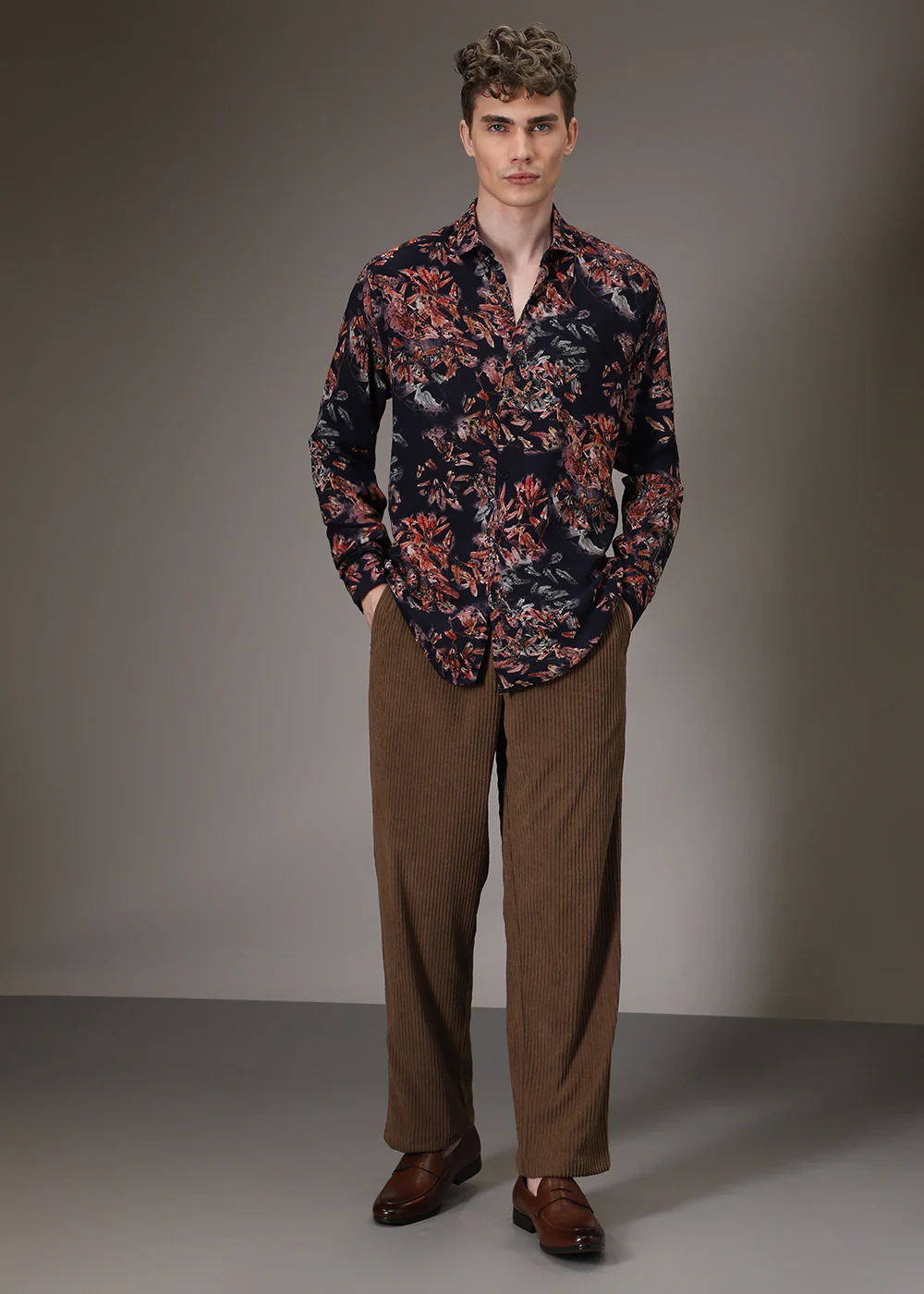 Pink Floral Feather Shirt - Image 9