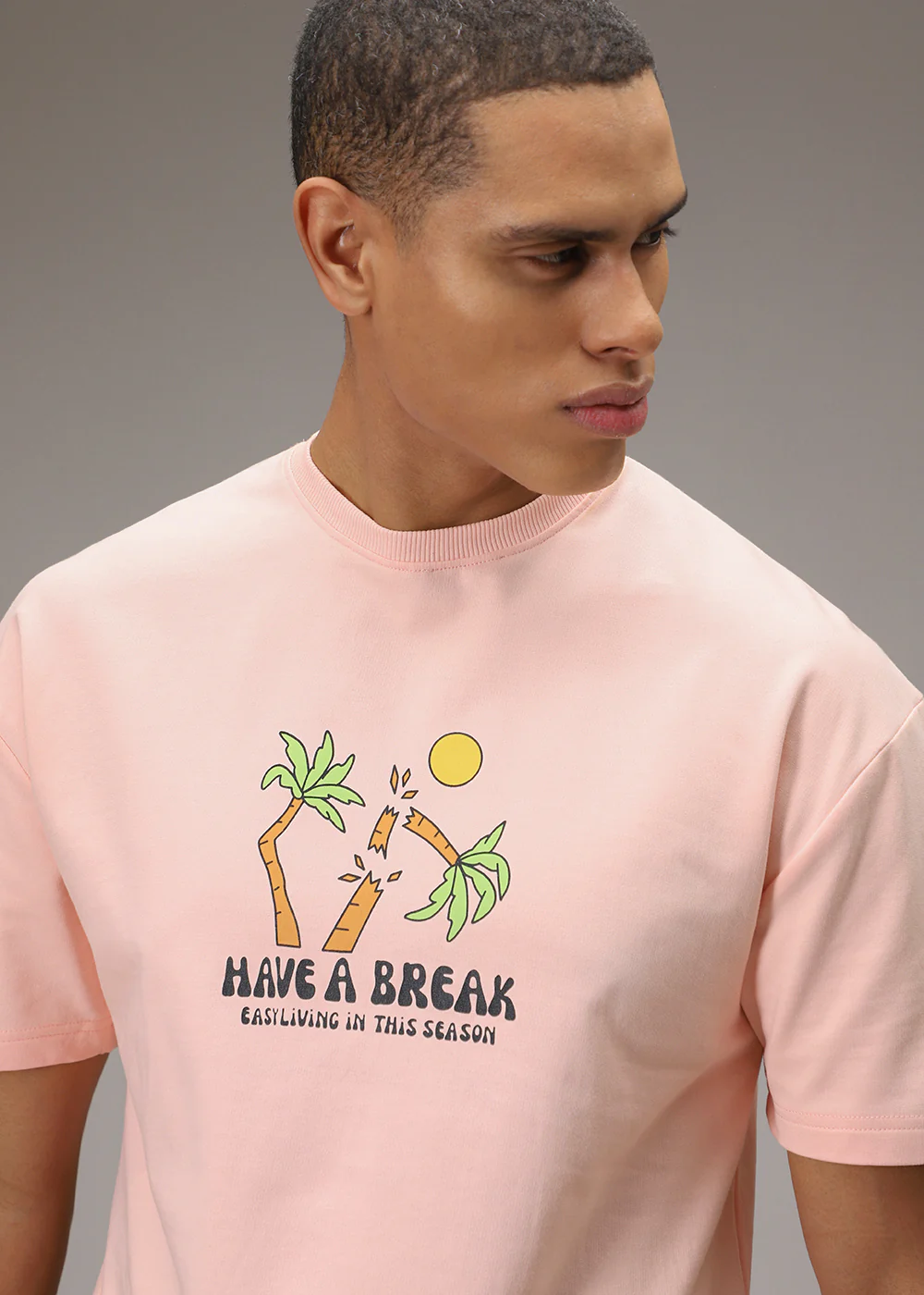 Pink Oversized T-Shirt - Image 2