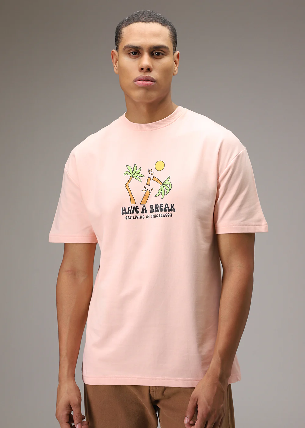 Pink Oversized T-Shirt - Image 3