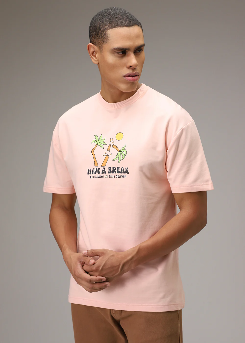 Pink Oversized T-Shirt - Image 4