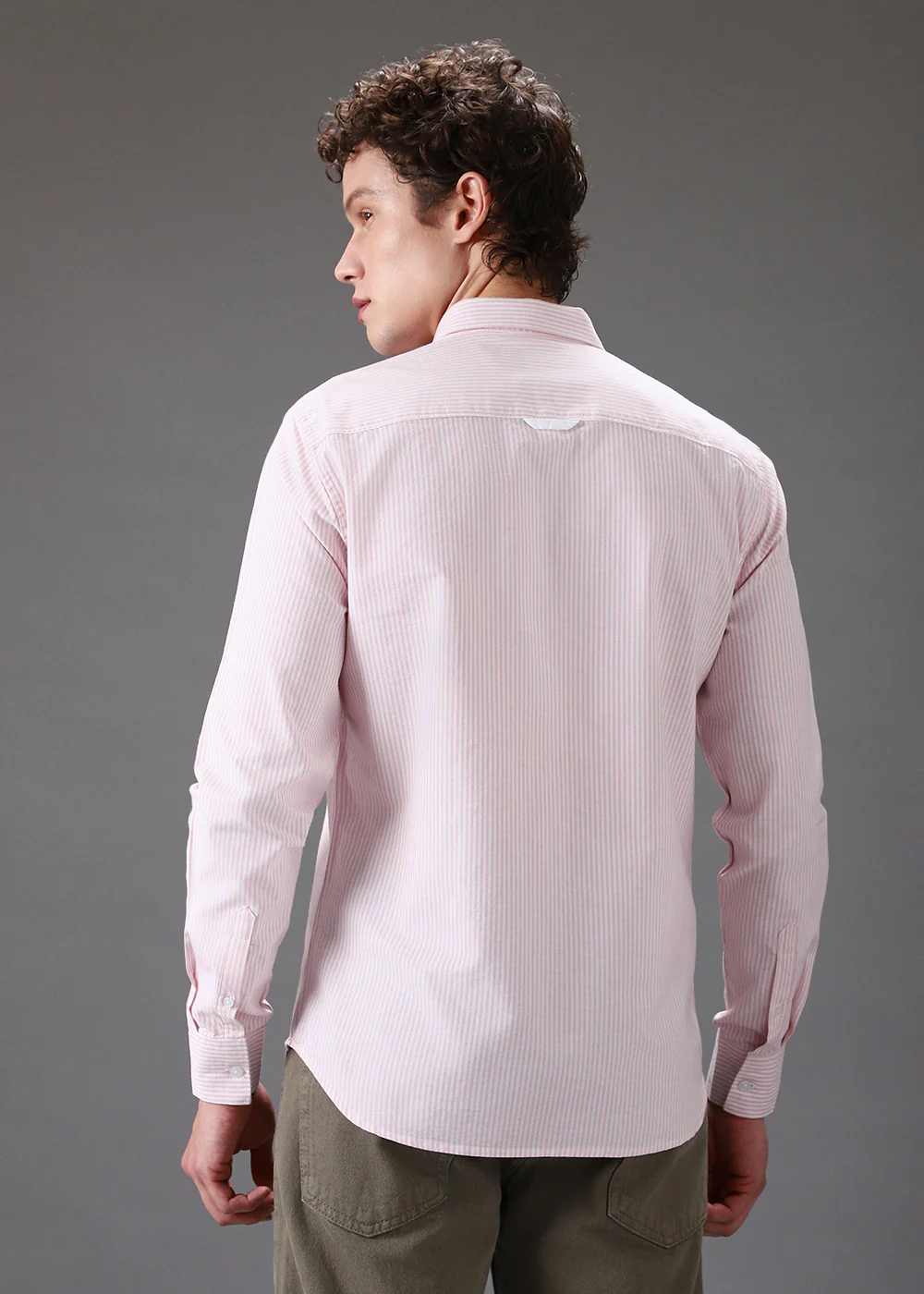 Pink Pin Stripe Shirt - Image 4