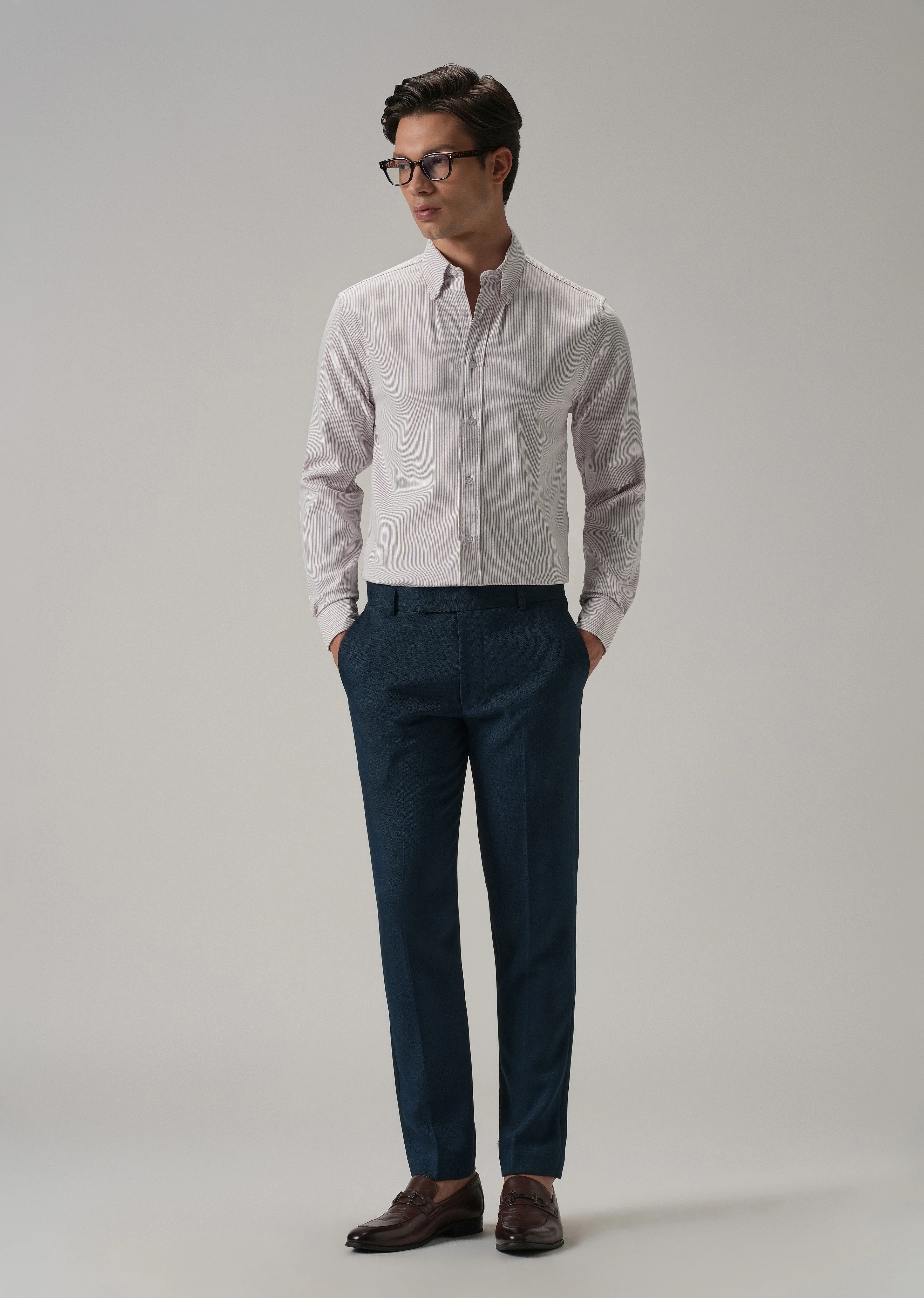 Pink Pinstripe Shirt - Image 6
