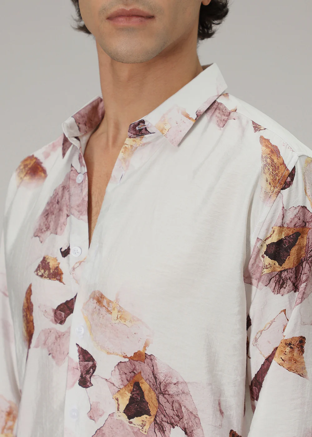Pink Wash Floral Print Shirt - Image 2