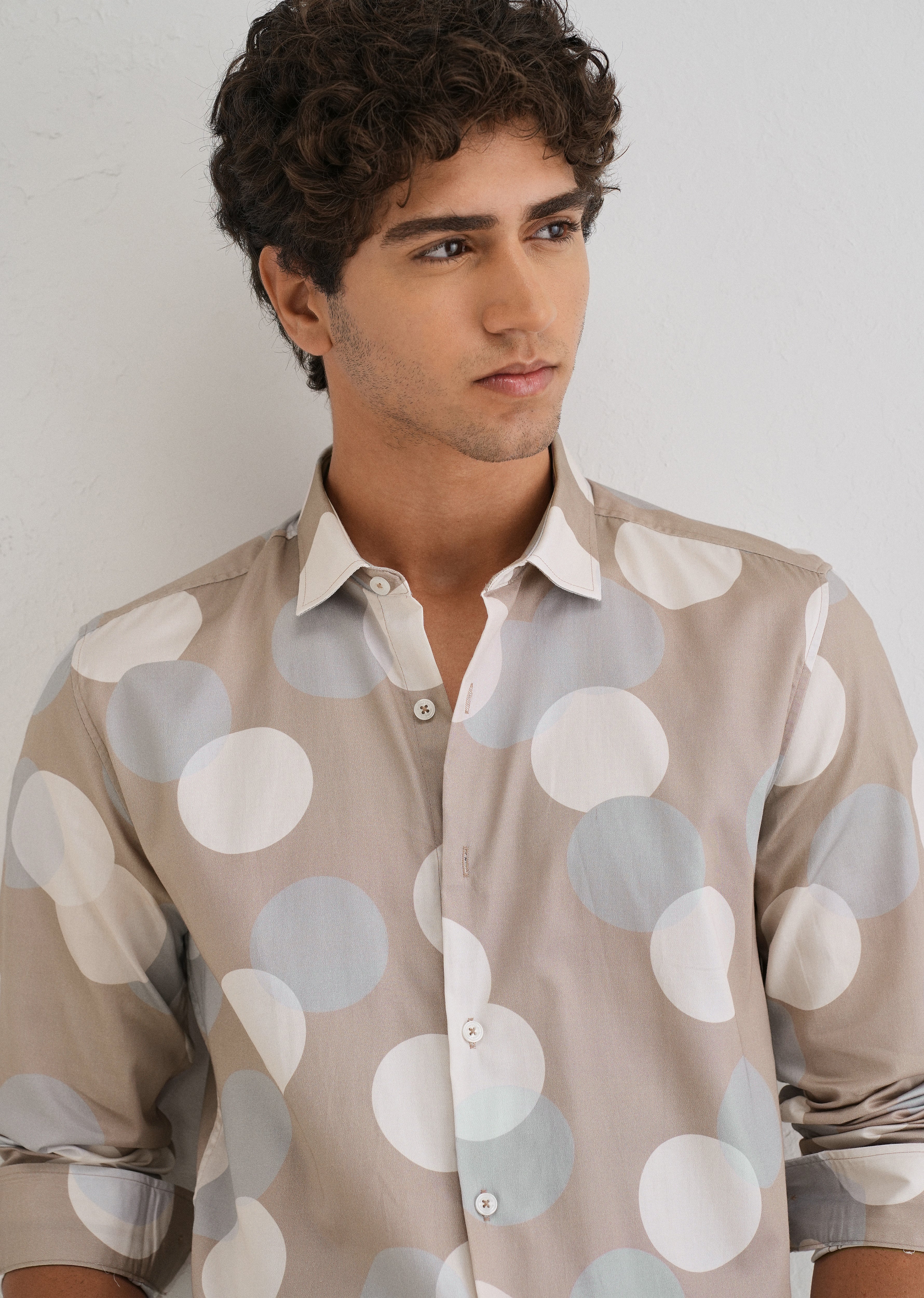 Circle Printed Shirt - Image 5