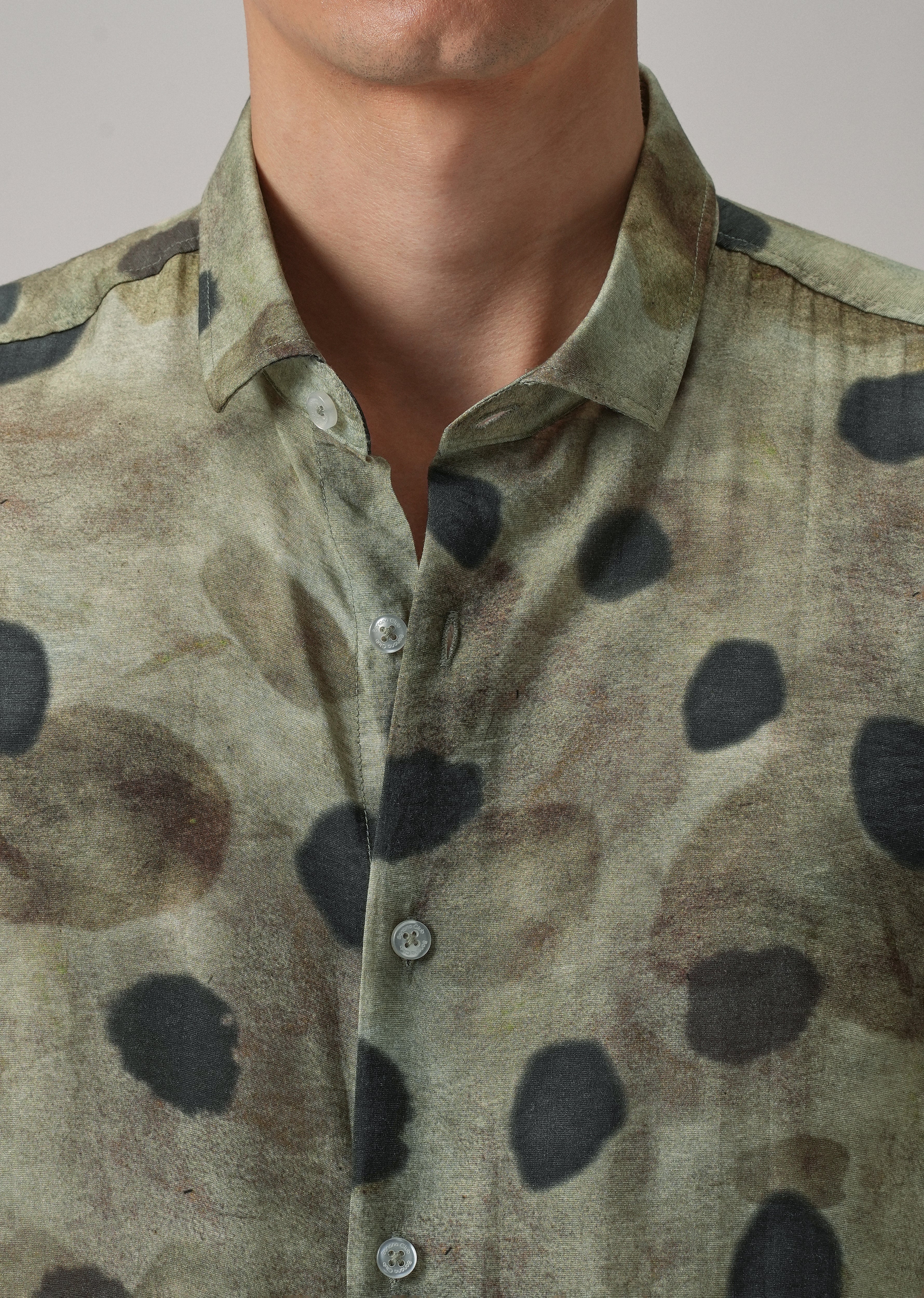 Polka Printed Shirt - Image 5