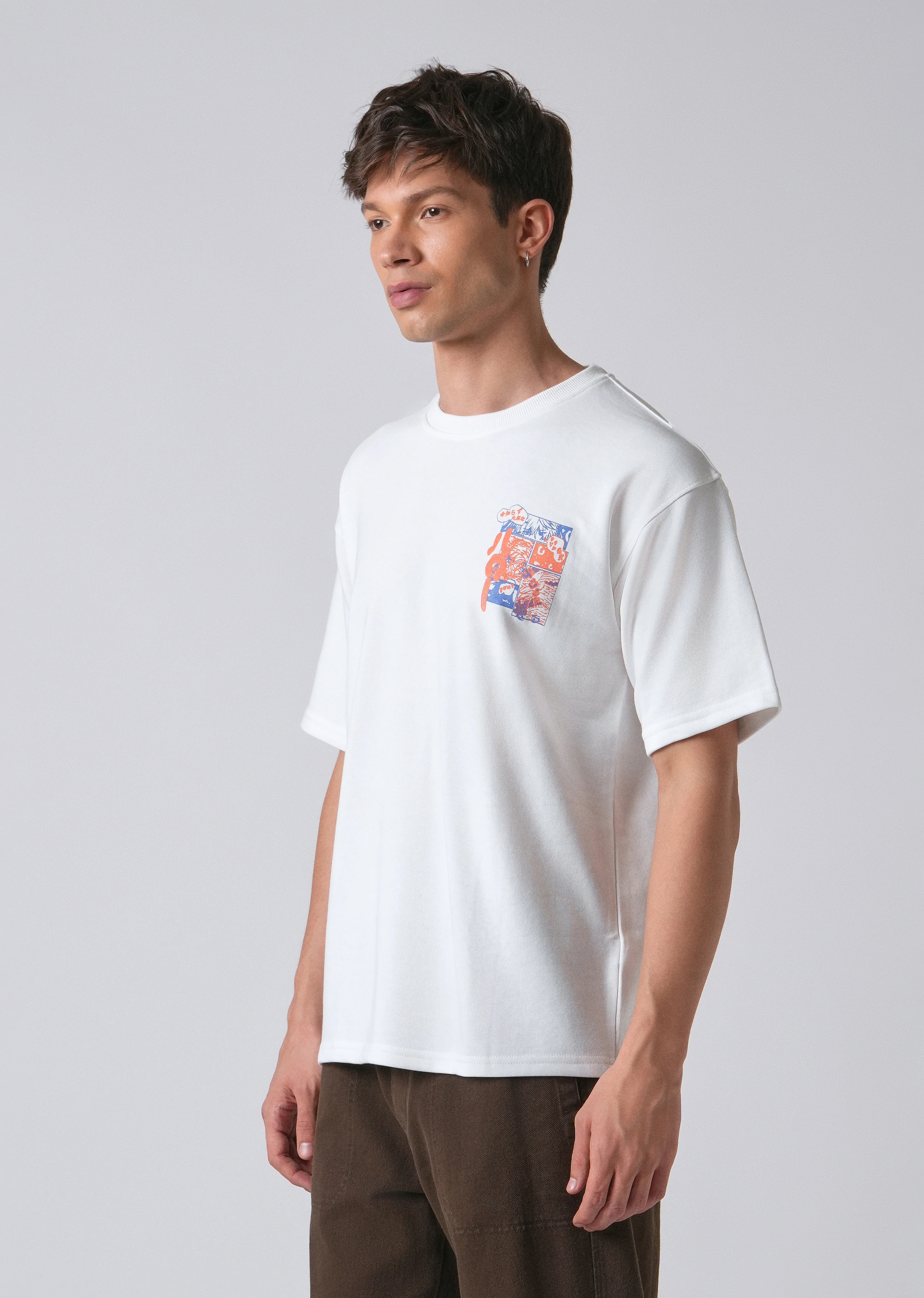 Pure White Oversized T-shirt - Image 4