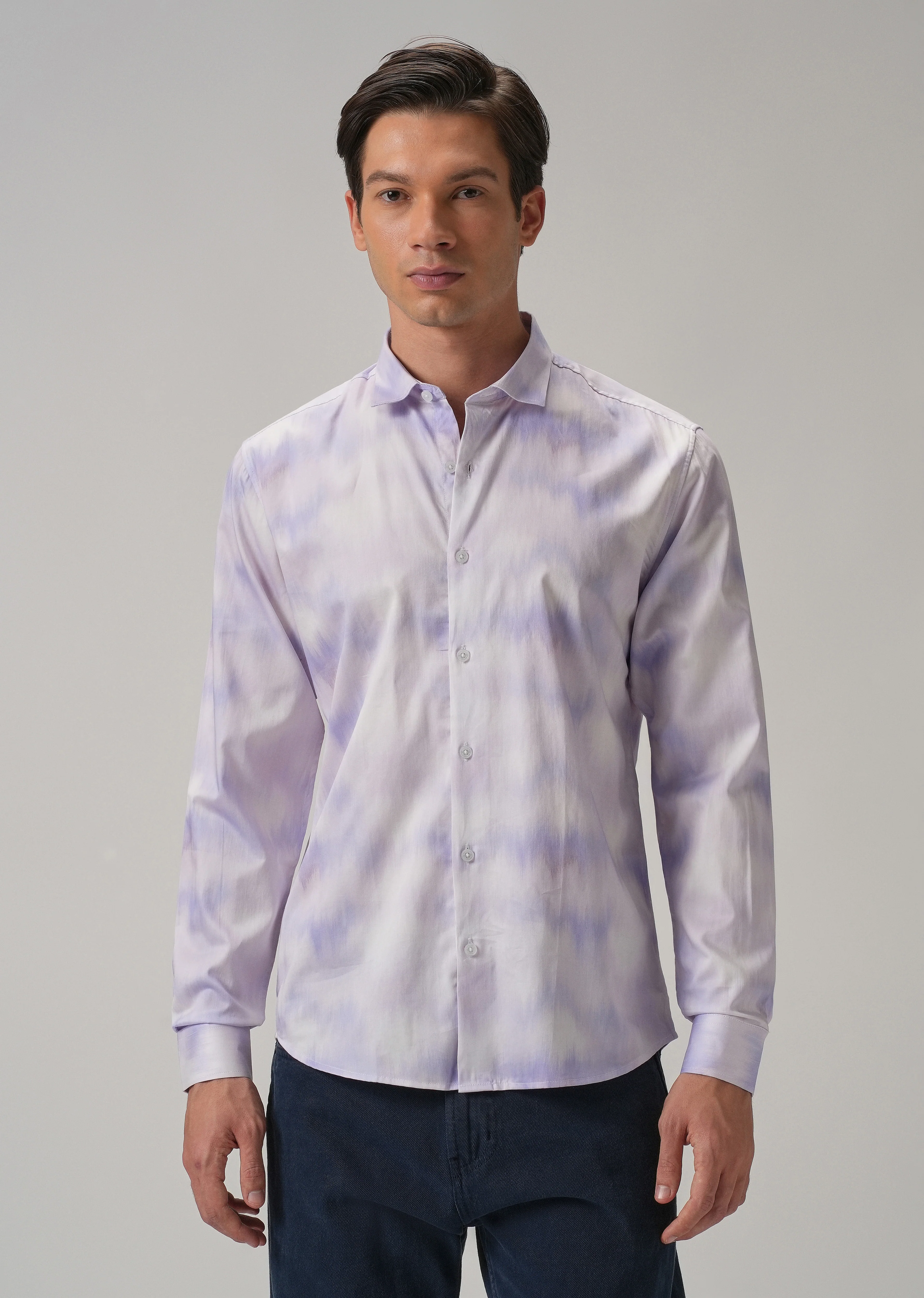 Purple Soft Hued Shirt - Image 3