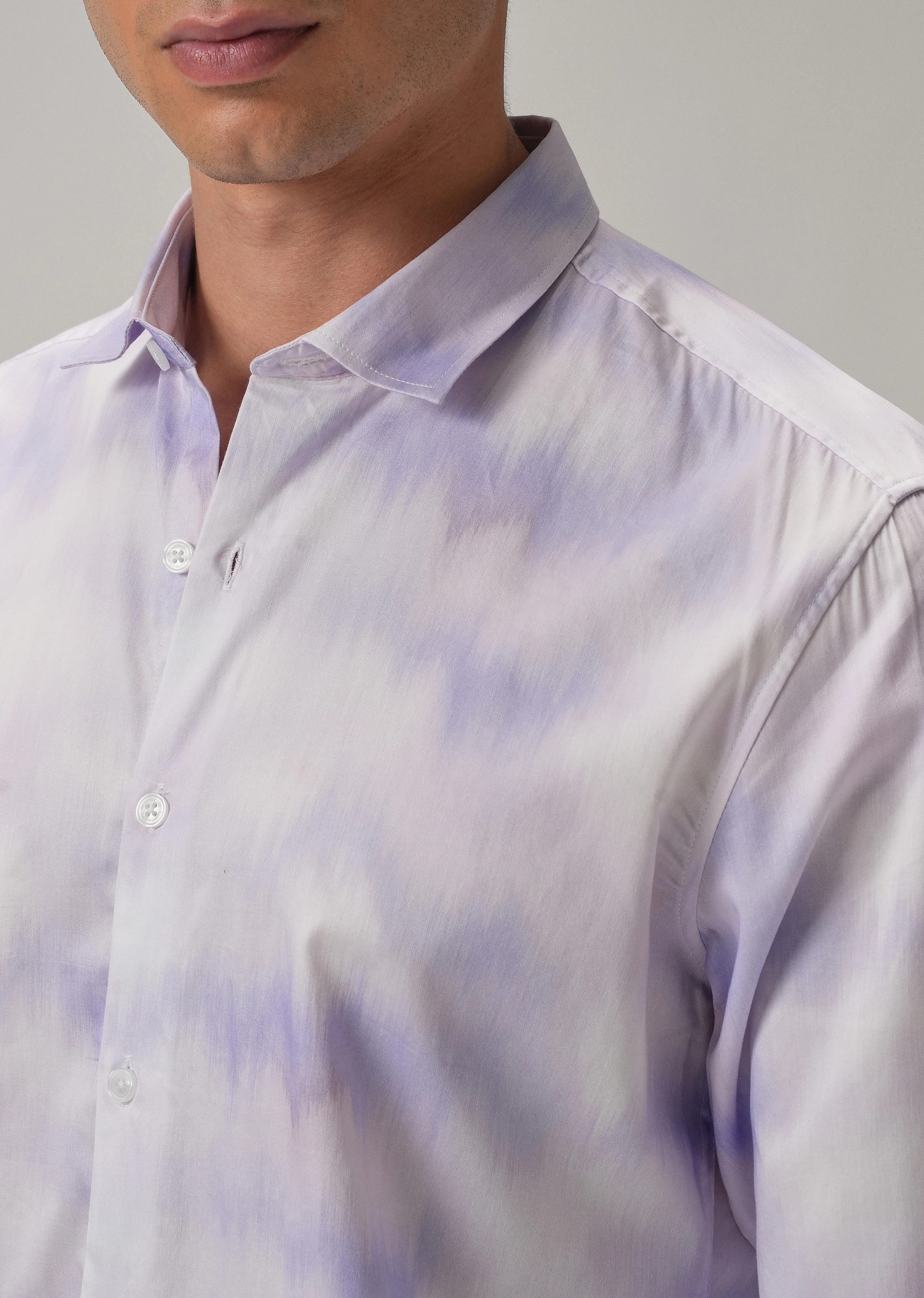 Purple Soft Hued Shirt - Image 5