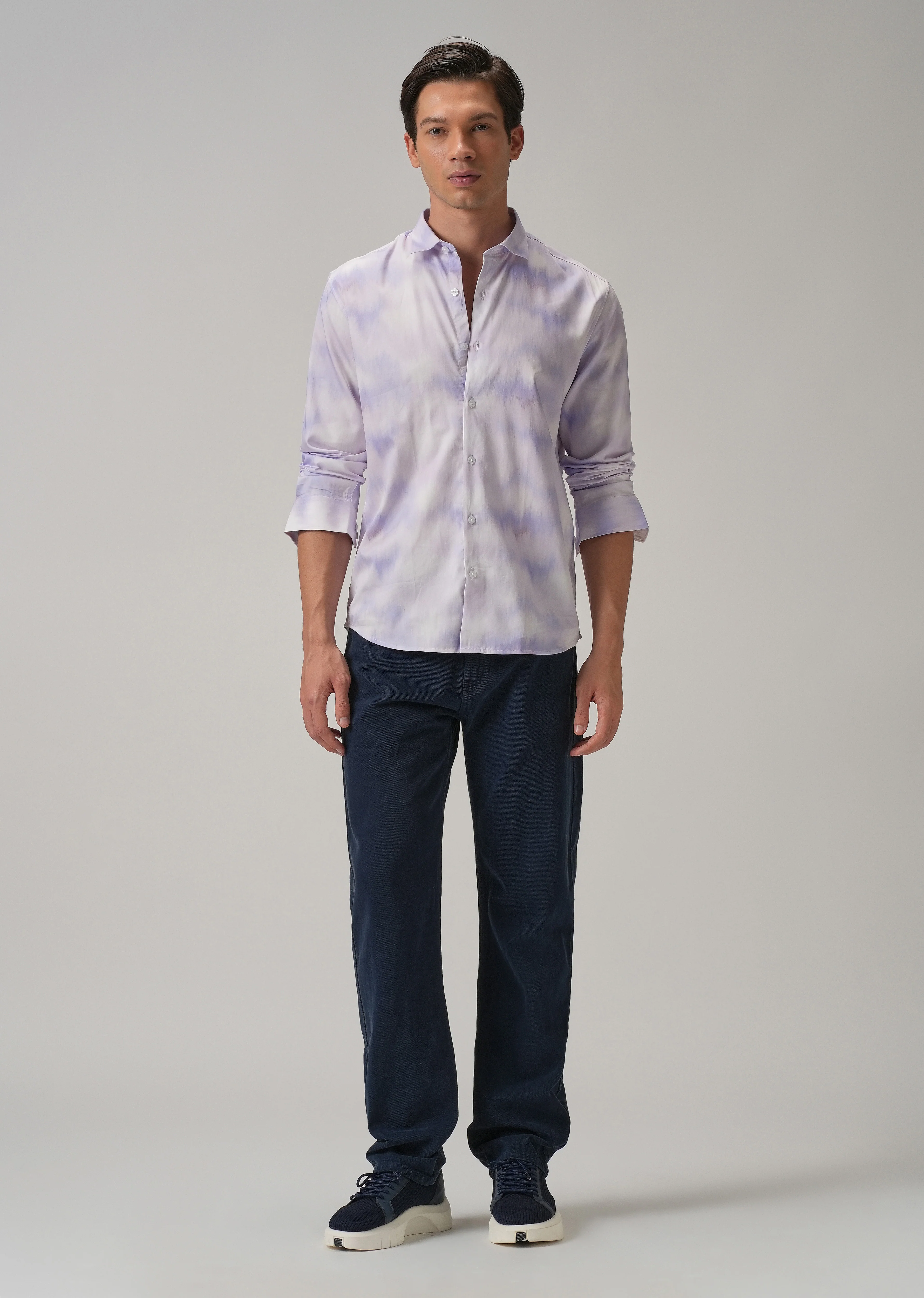 Purple Soft Hued Shirt - Image 6