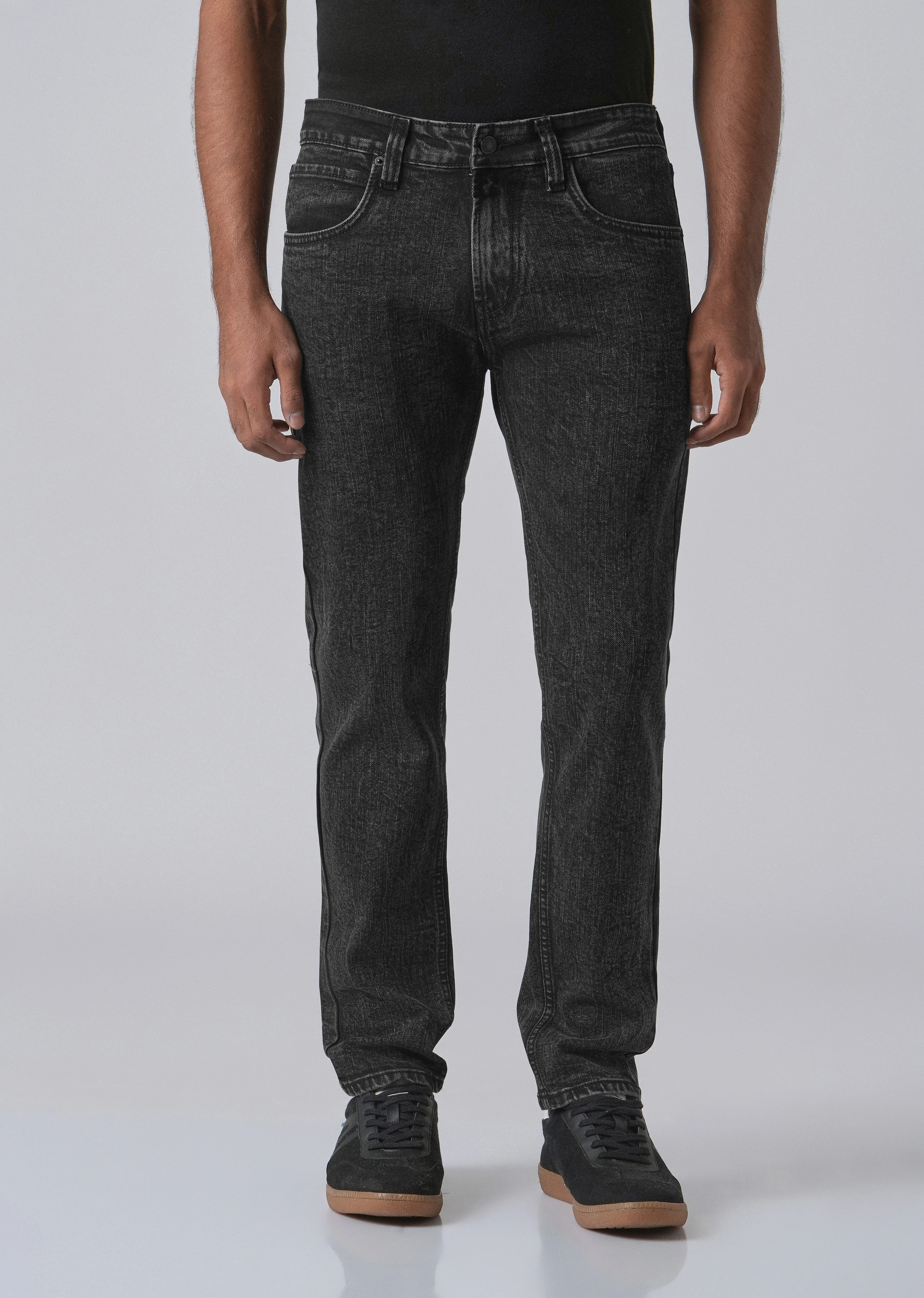 Raven Black Slim Fit Denim - Image 3