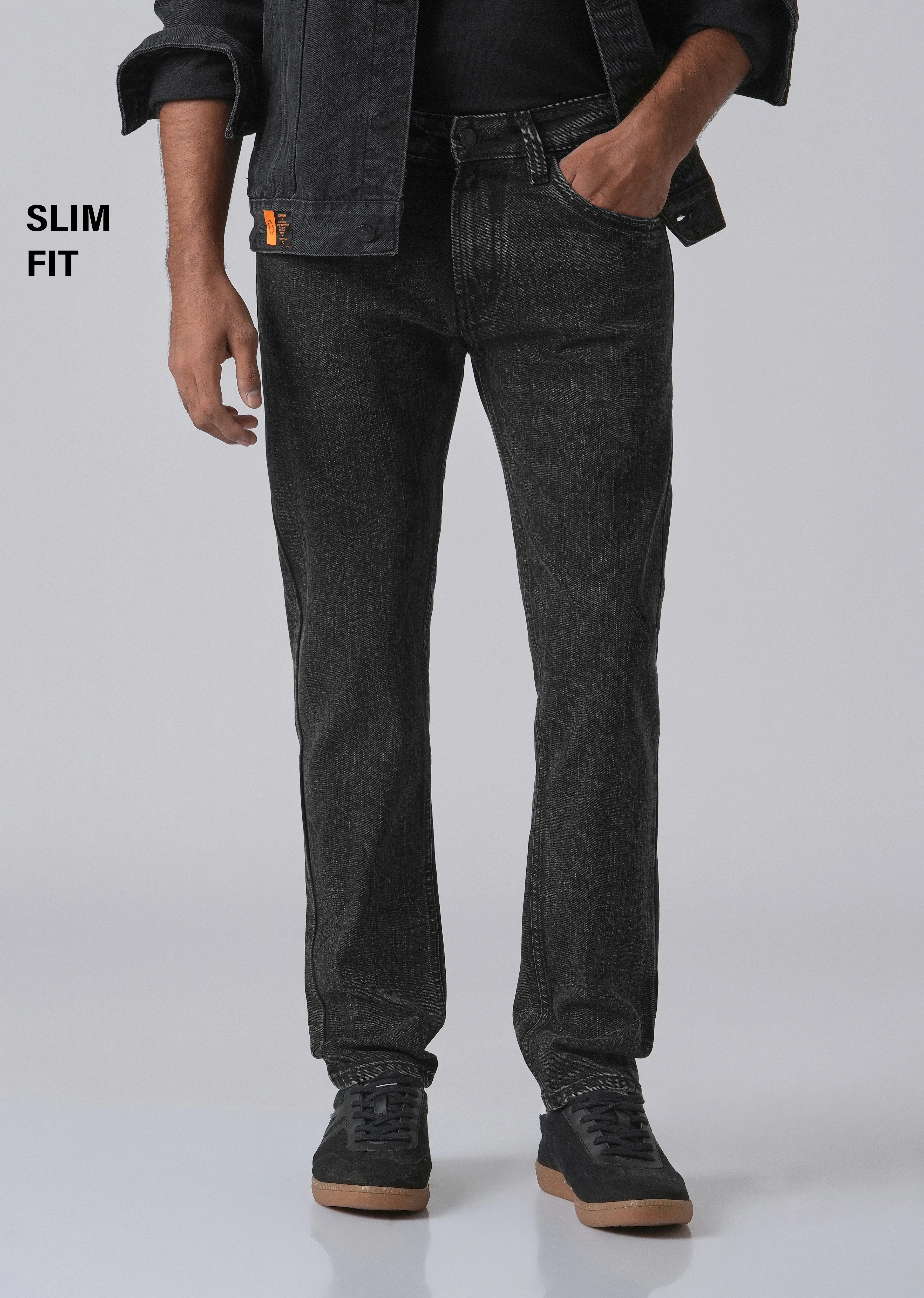 Raven Black Slim Fit Denim - Image 7