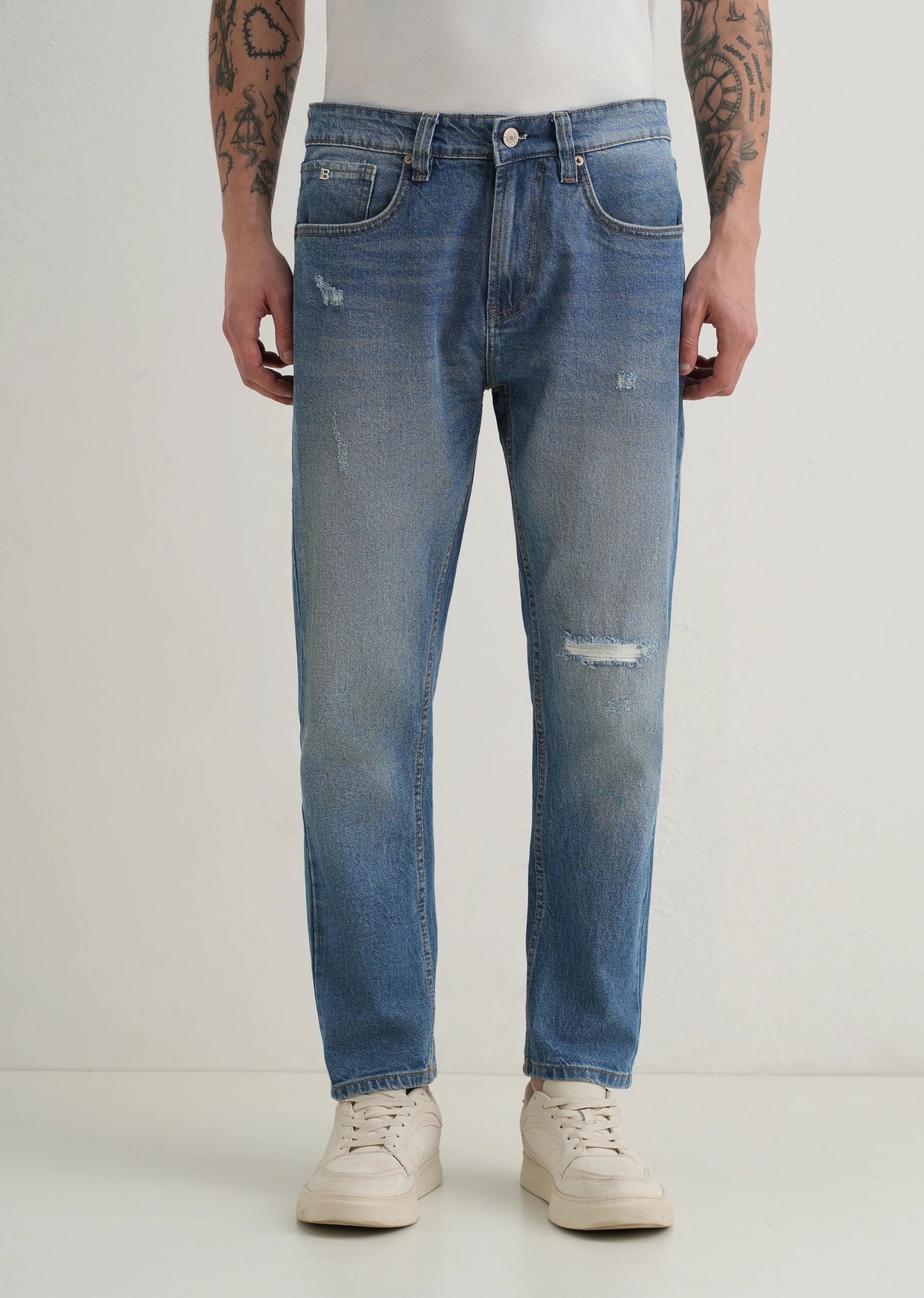 Ripped Fade Slim fit Jeans - Image 3