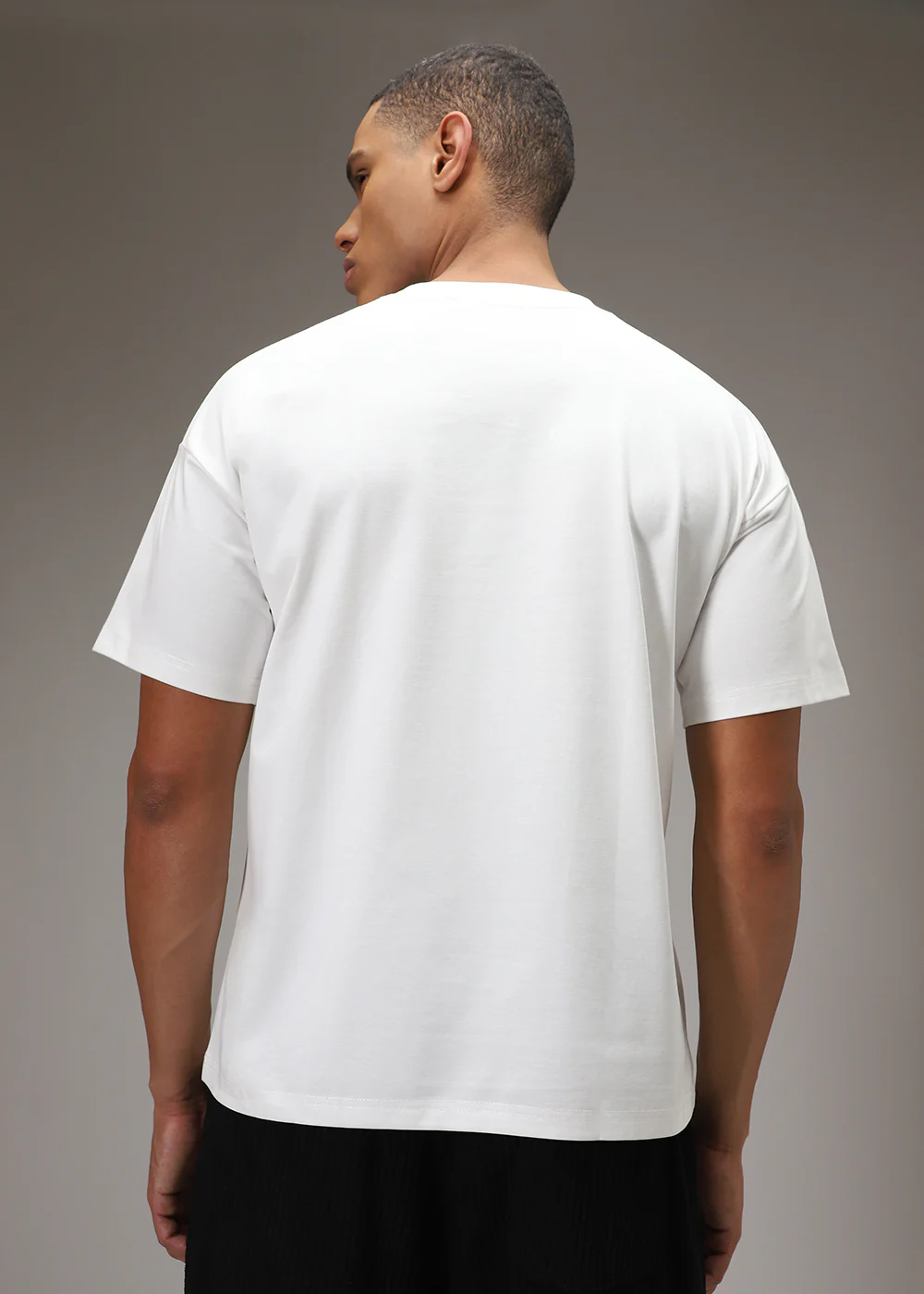 Romantic Funk White Oversized T-shirt - Image 4