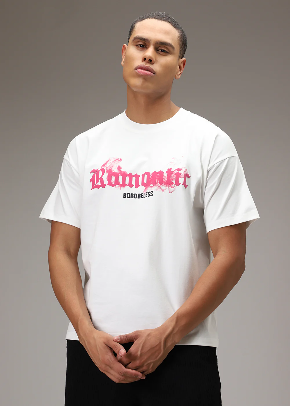 Romantic Funk White Oversized T-shirt - Image 5