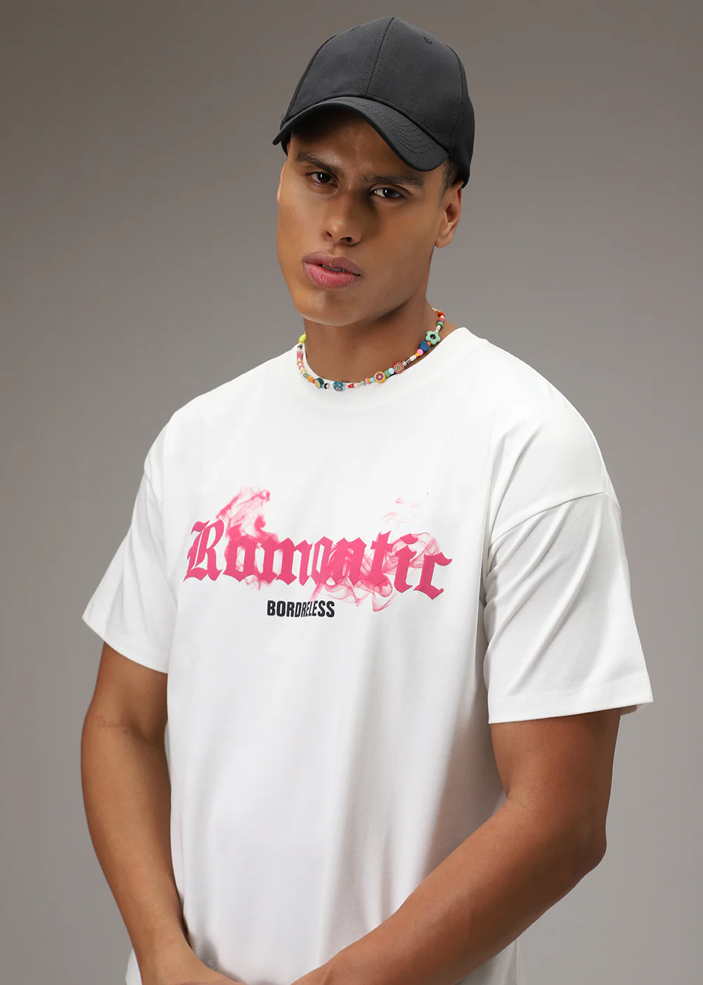 Romantic Funk White Oversized T-shirt - Image 7