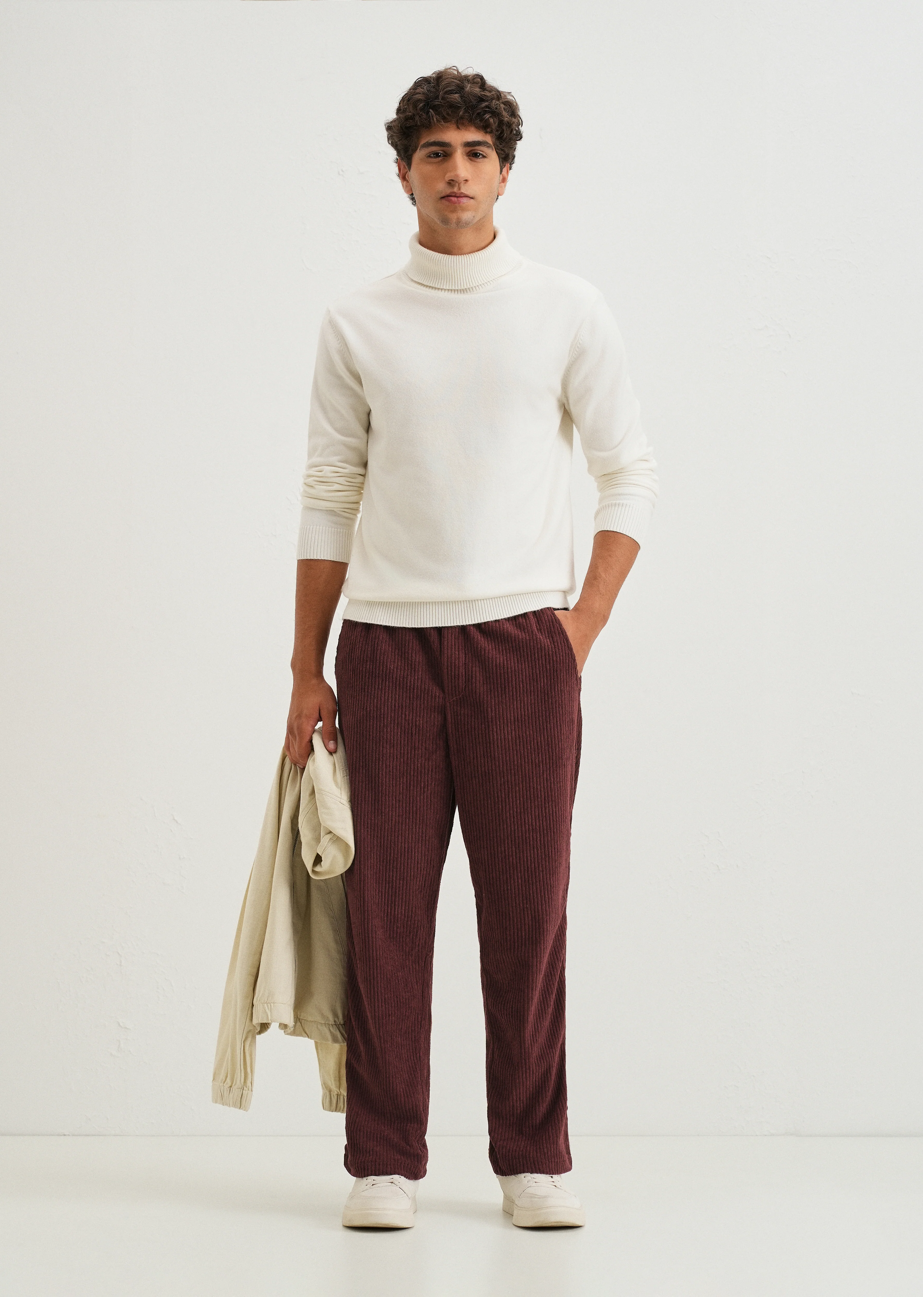 Ruby Brown Corduroy Pant - Image 6