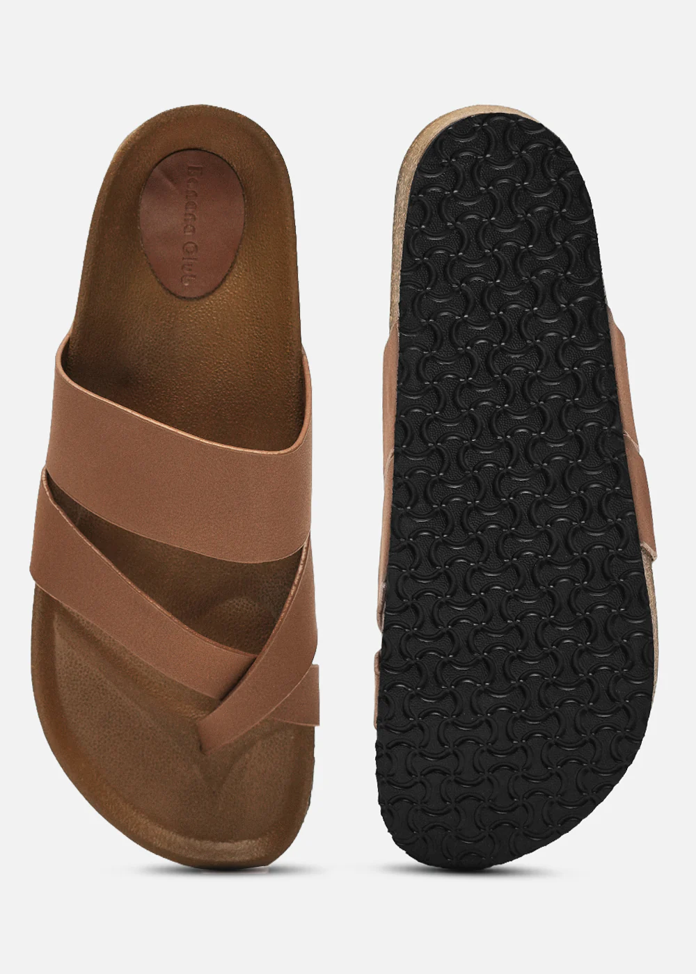 Rust Classic Criss-Cross Comfort Sandals - Image 4