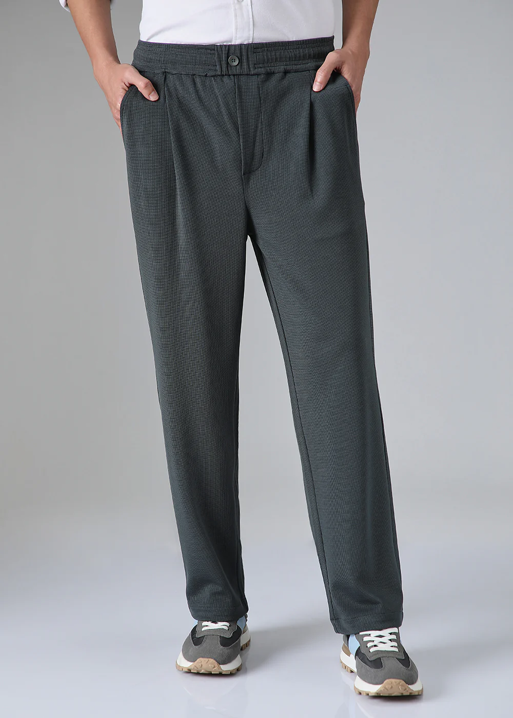 Sable Grey Korean Pants - Image 4