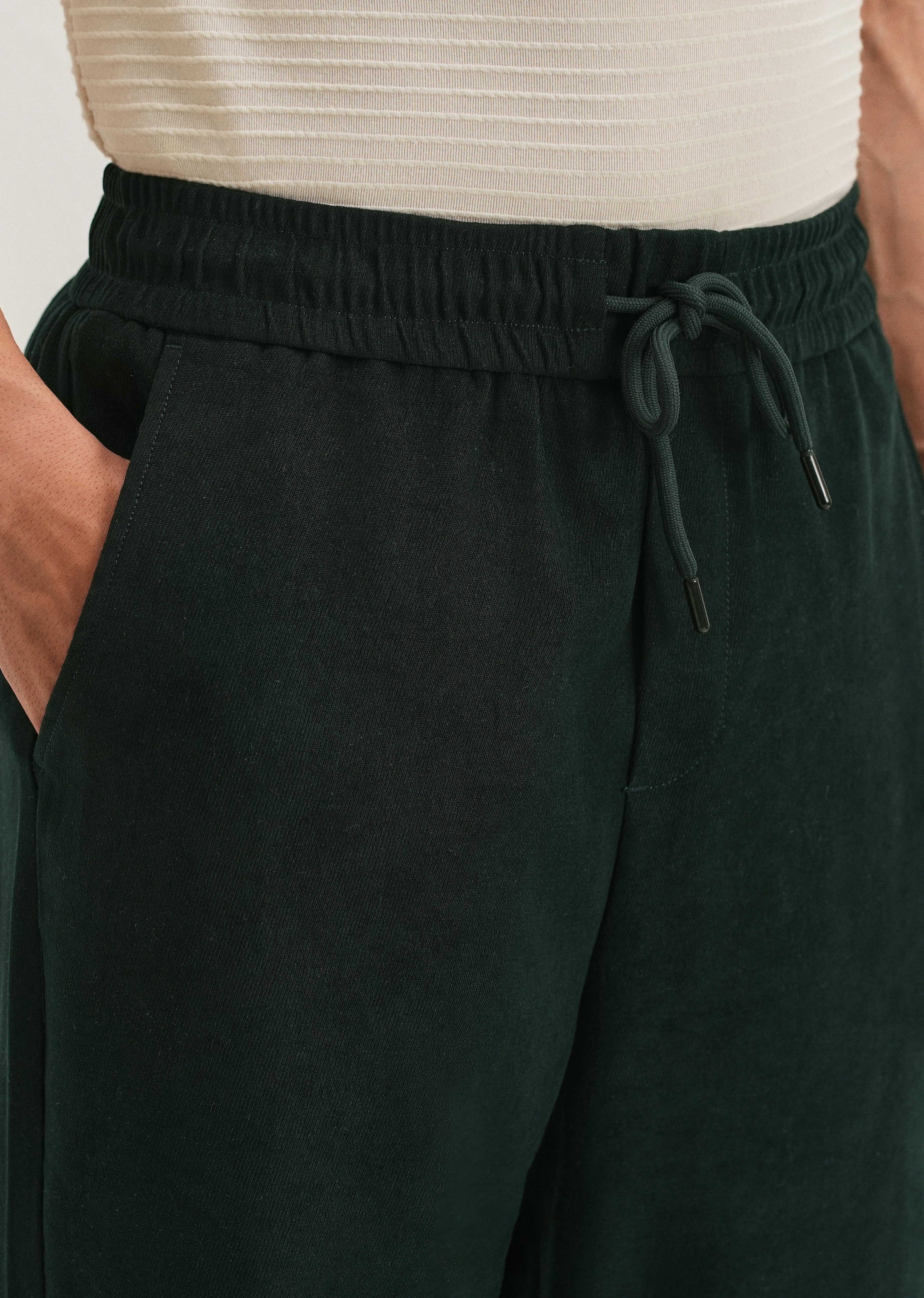Scarab Green Thin-Corduroy Trousers - Image 5