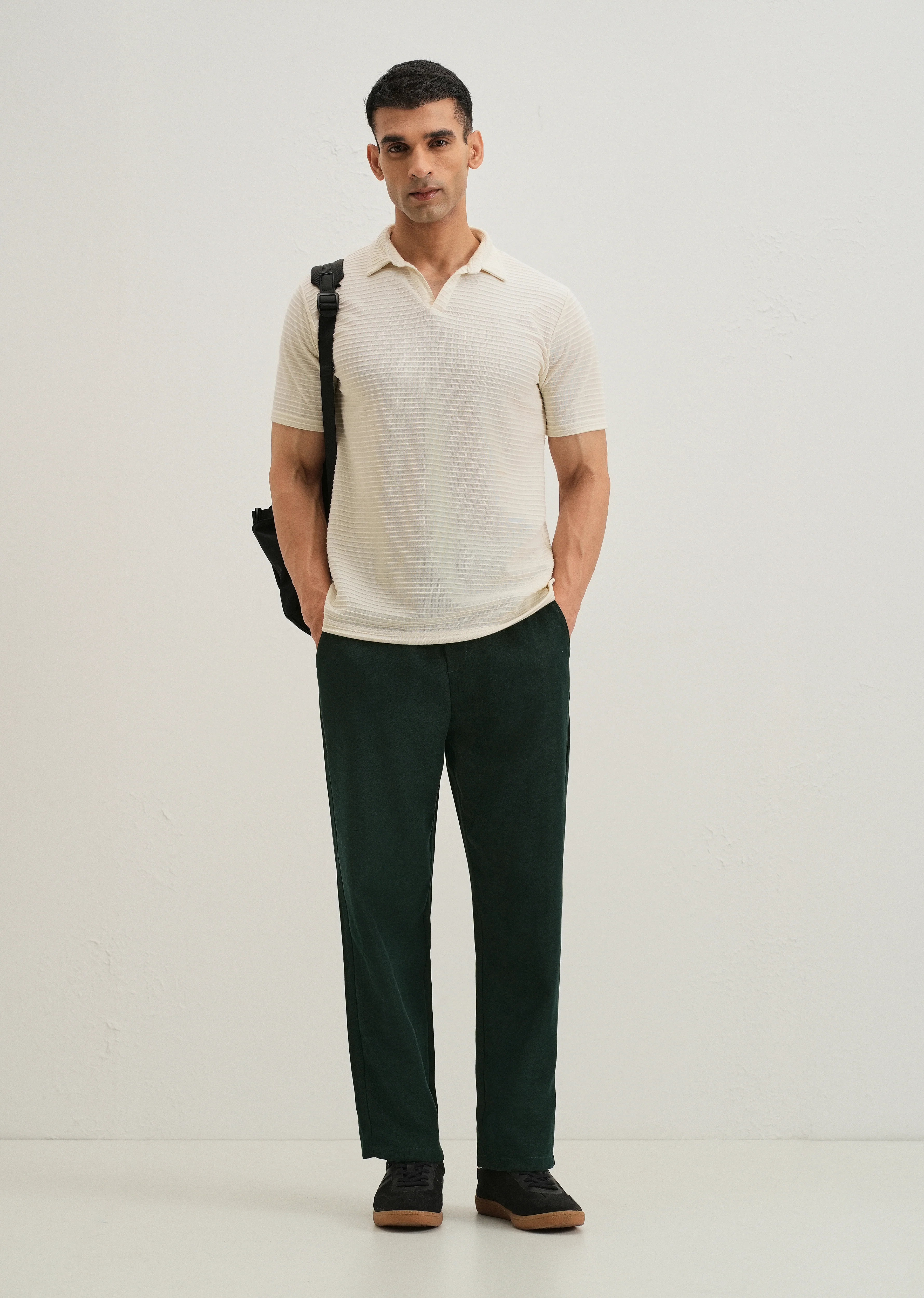 Scarab Green Thin-Corduroy Trousers - Image 6
