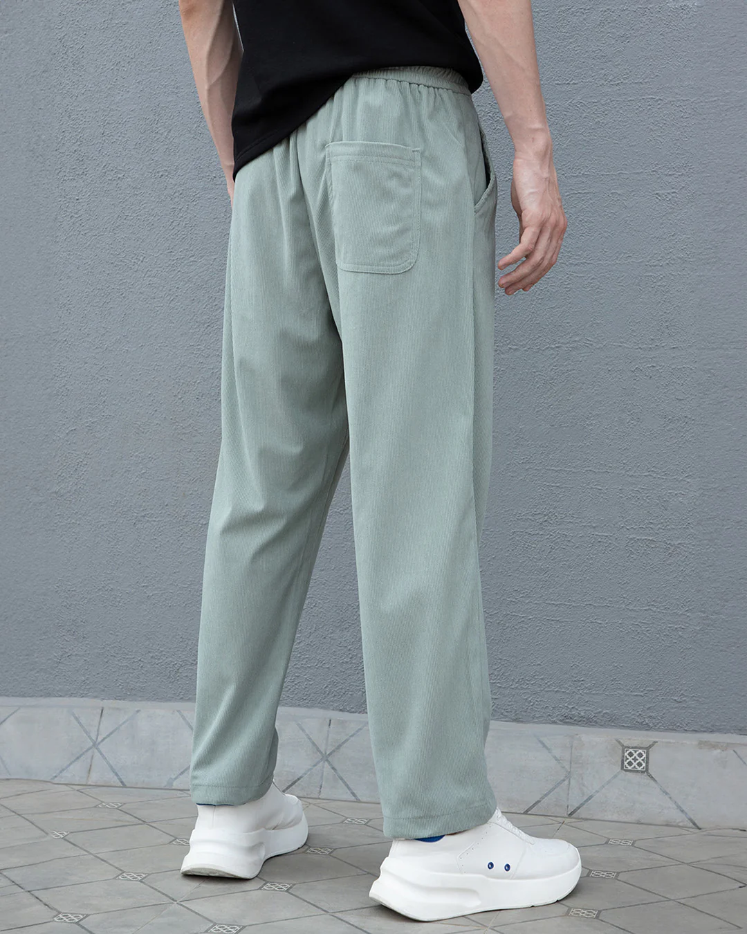 Seafoam Green Corduroy Pant - Image 4