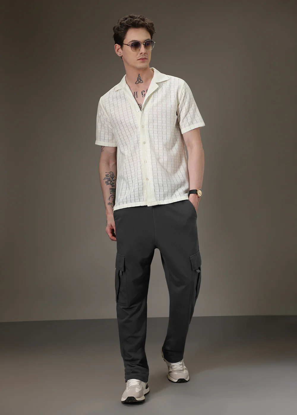 Shadow Grey Cargo Joggers - Image 6