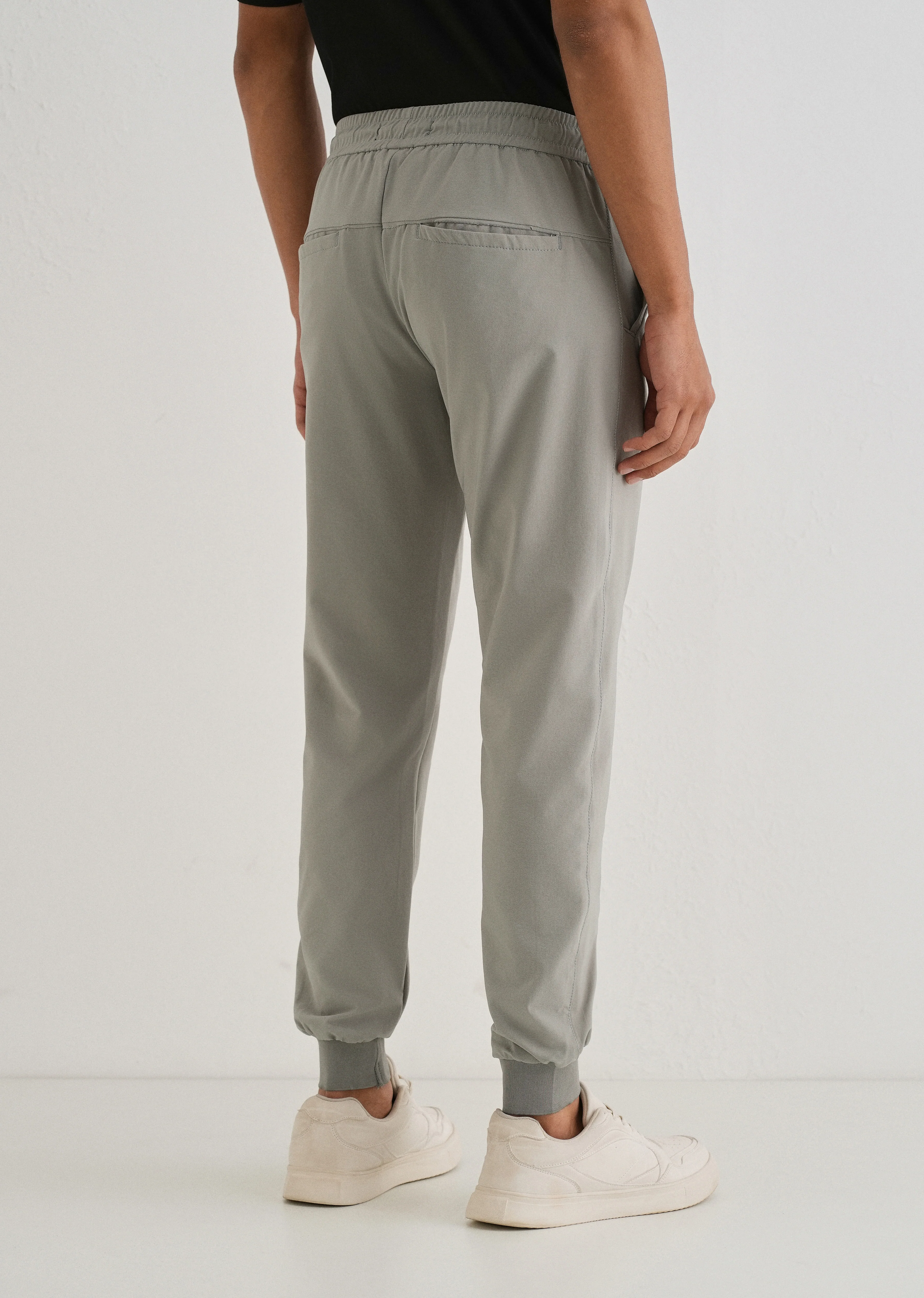Silver Gray Jogger - Image 2