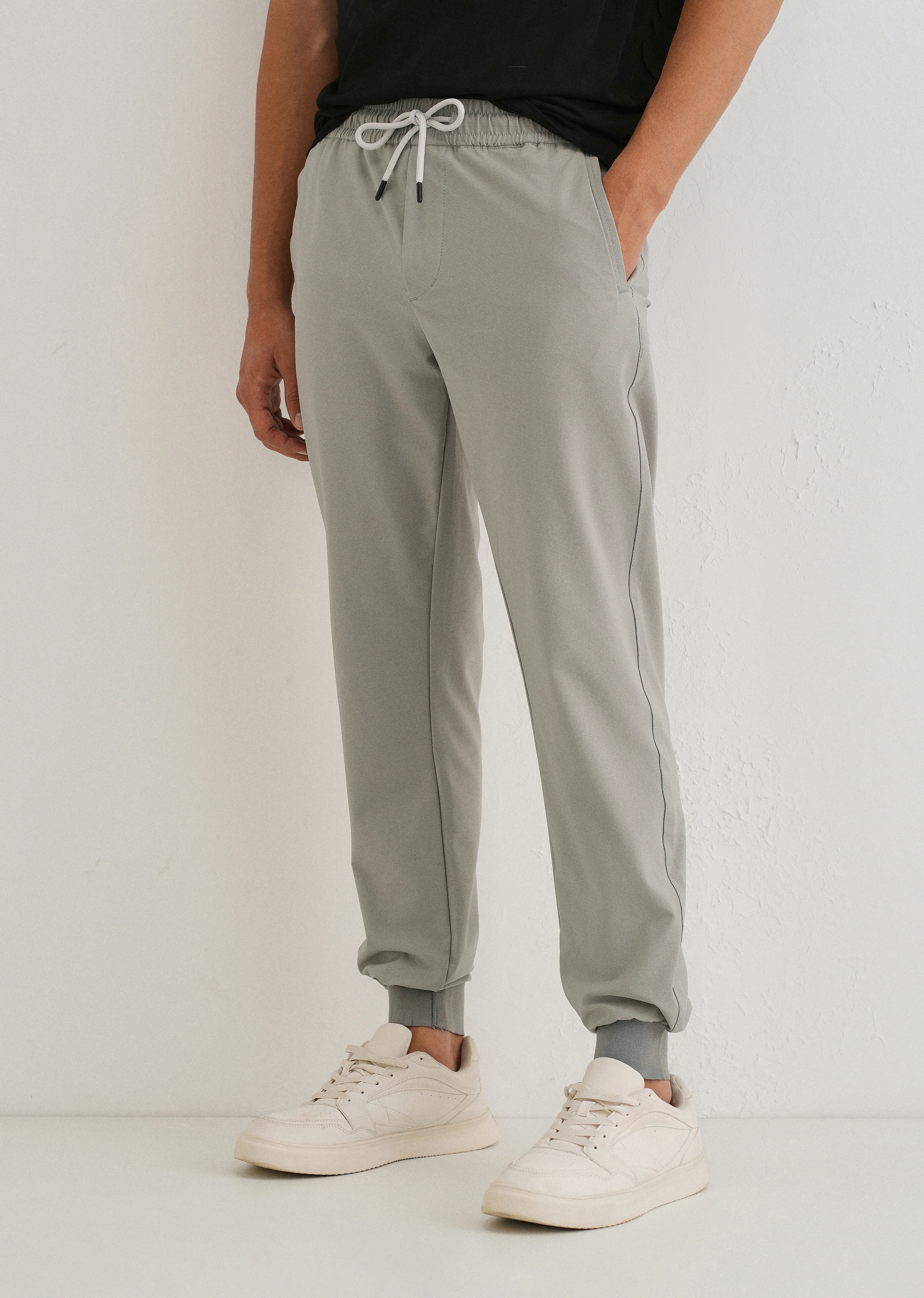 Silver Gray Jogger - Image 7