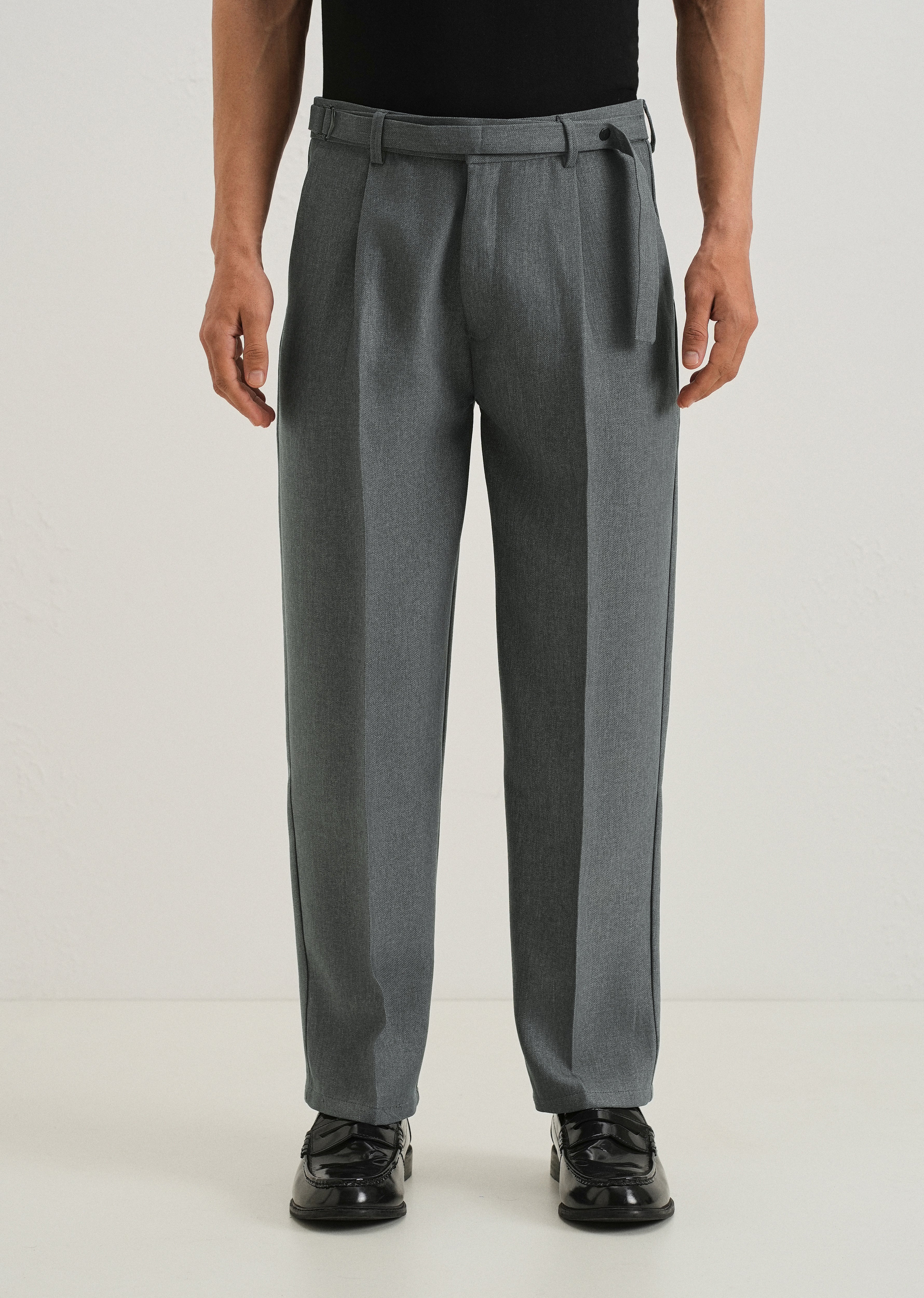 Silver Grey Gurkha Pant - Image 3