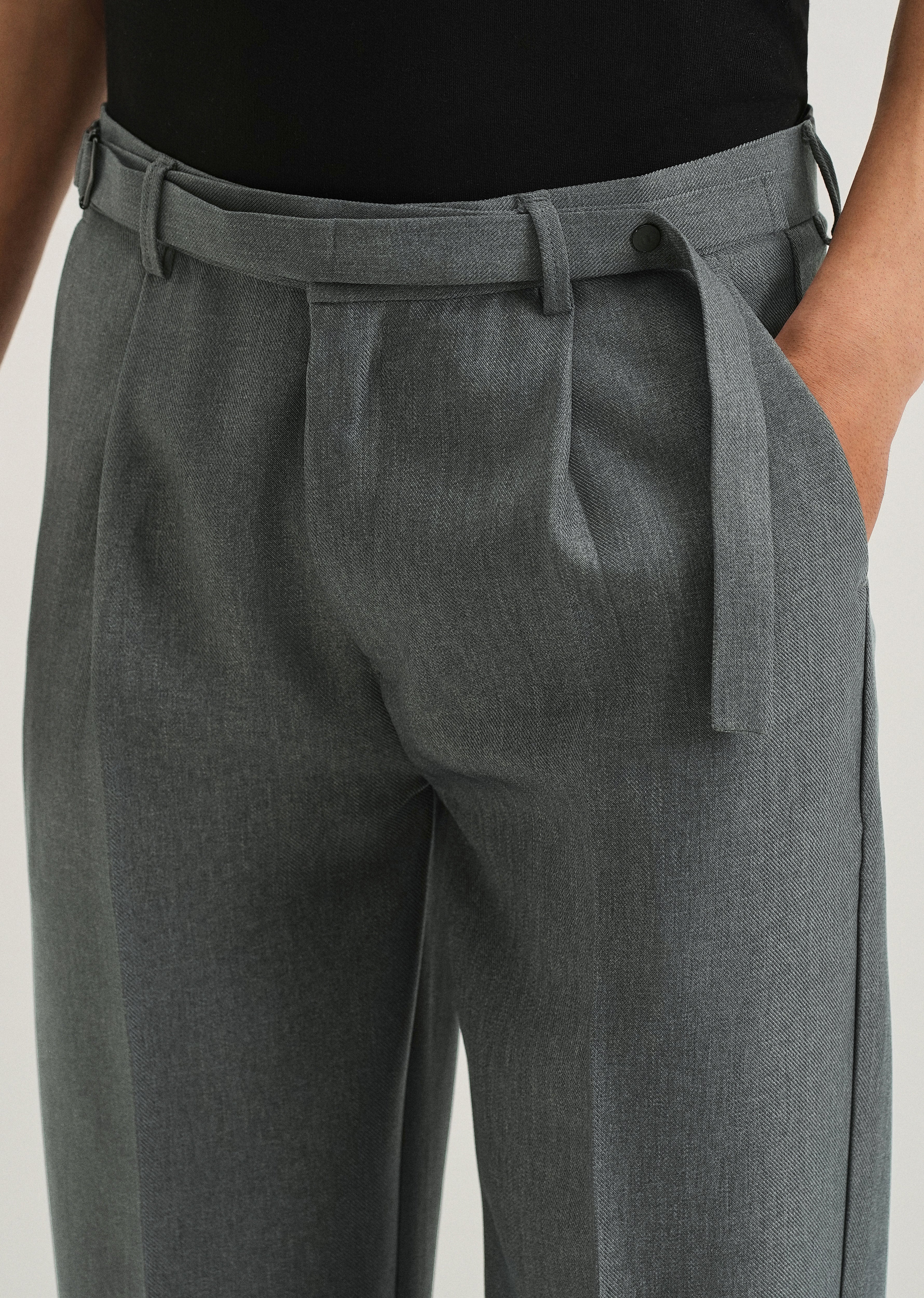 Silver Grey Gurkha Pant - Image 5