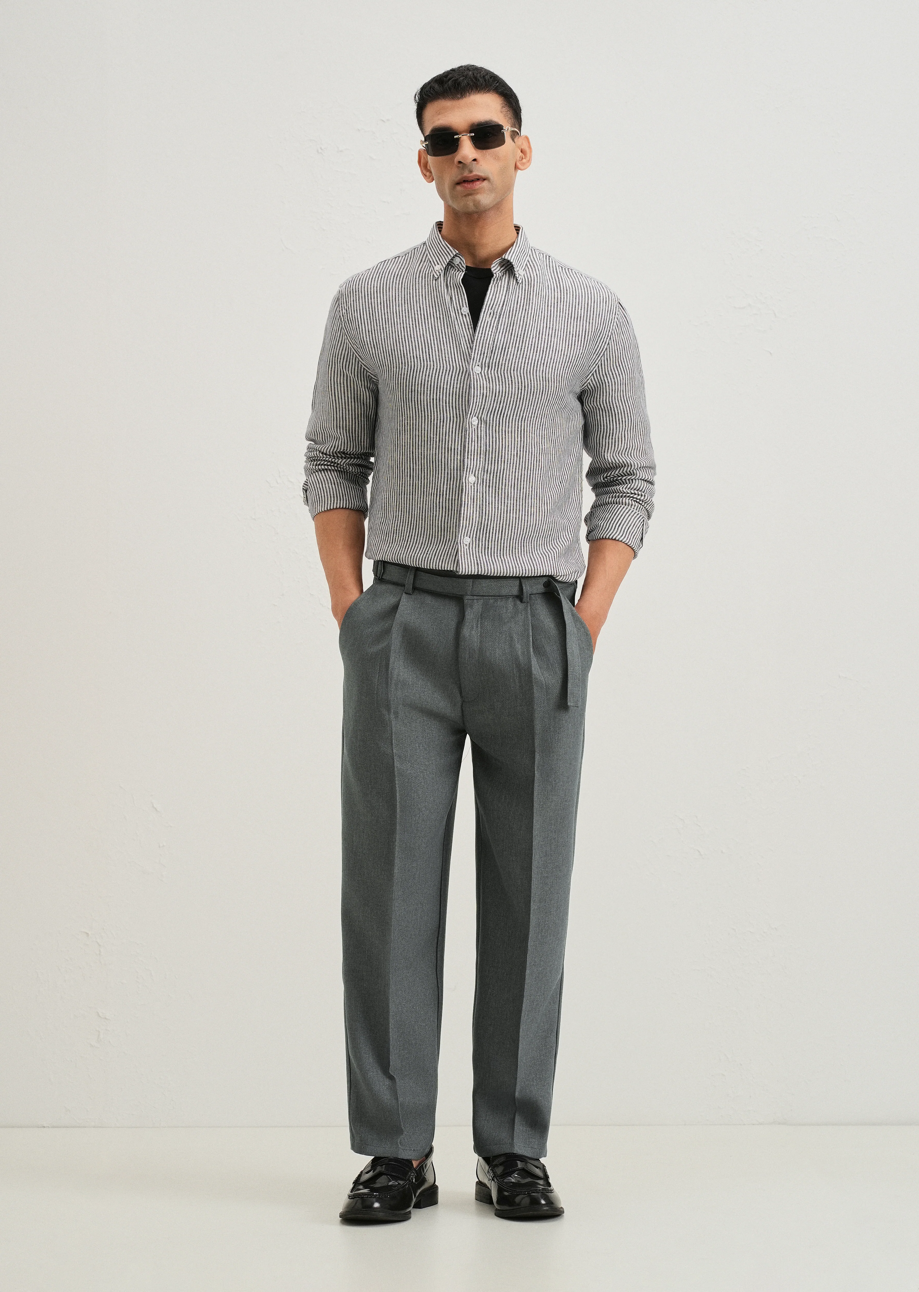 Silver Grey Gurkha Pant - Image 6