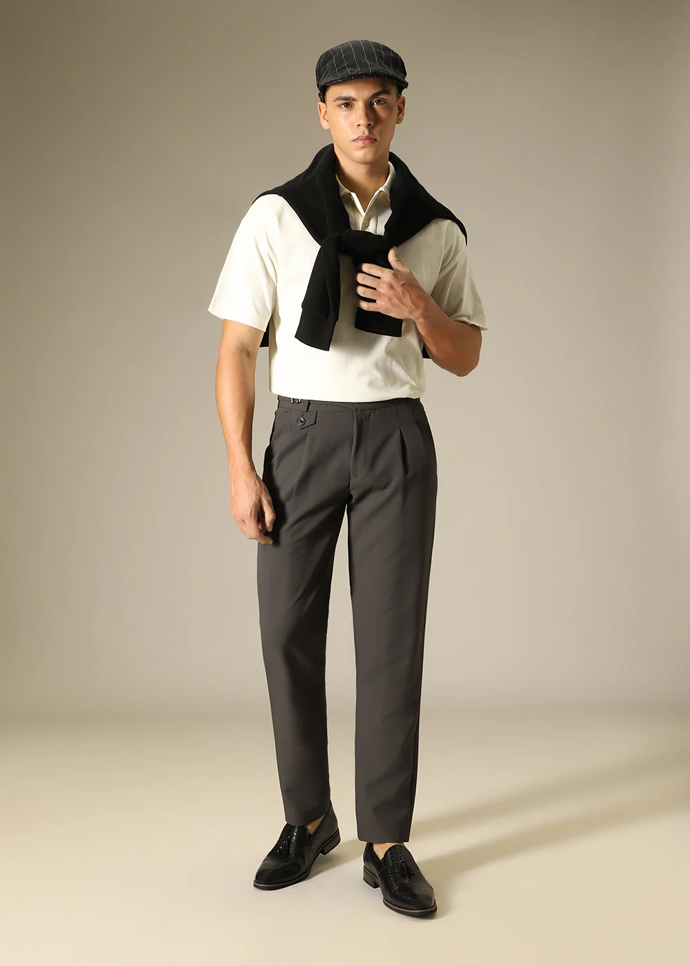 Slate Grey Gurkha Pant - Image 6