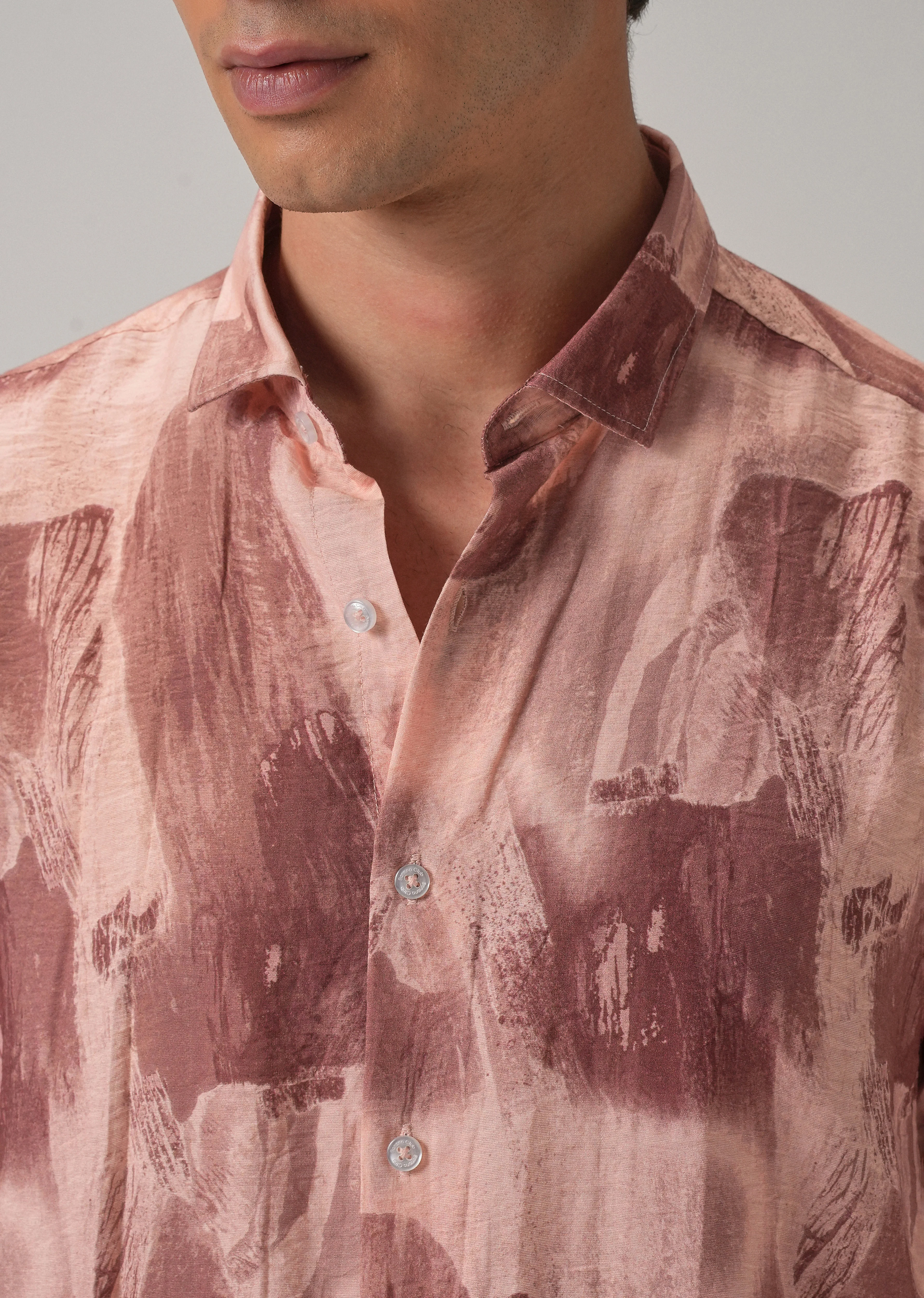 Soft Strokes Printed Shirt - Image 5