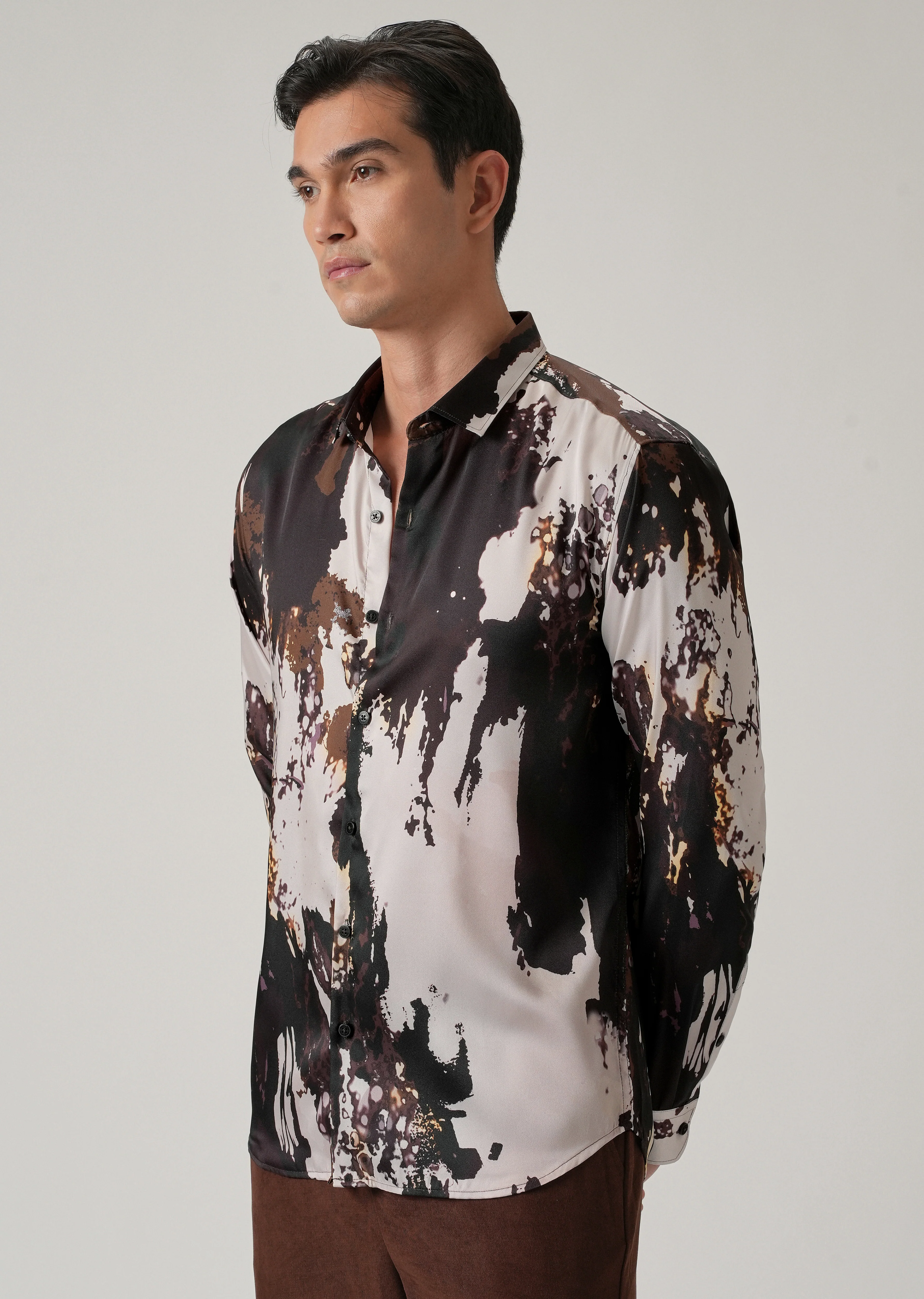 Splatter Print Shirt - Image 4