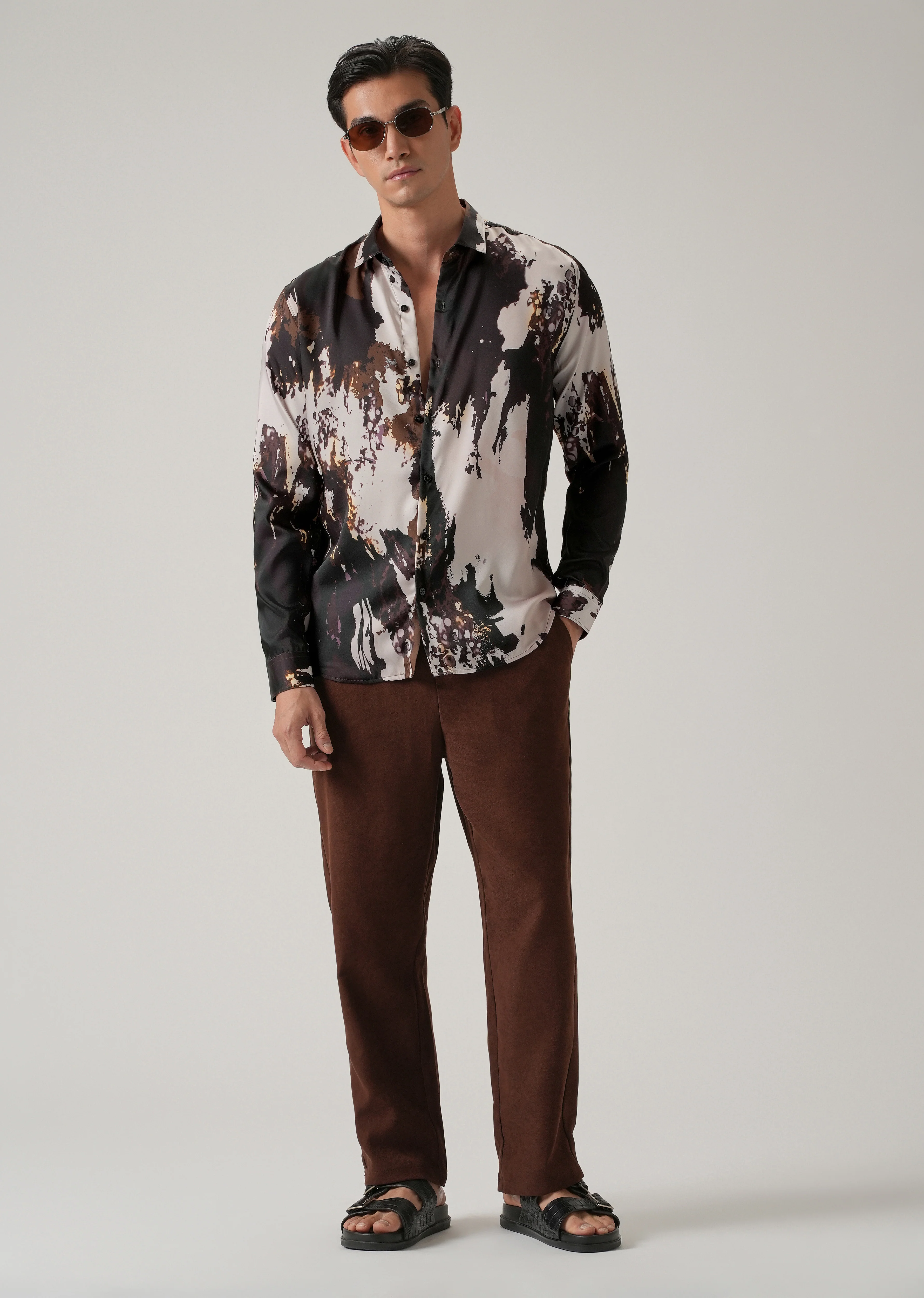 Splatter Print Shirt - Image 6