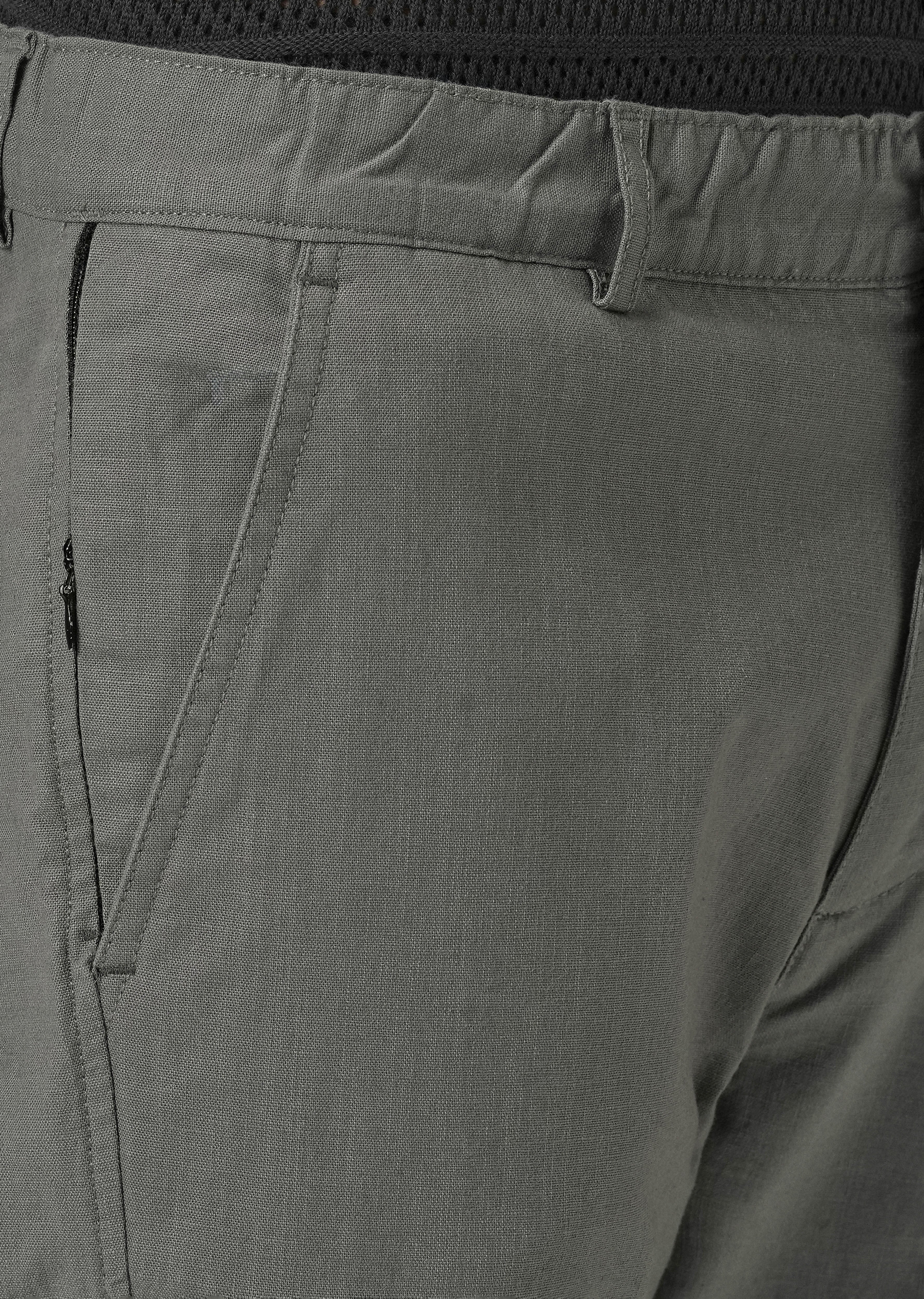 Stone Grey Cotton Trouser - Image 5