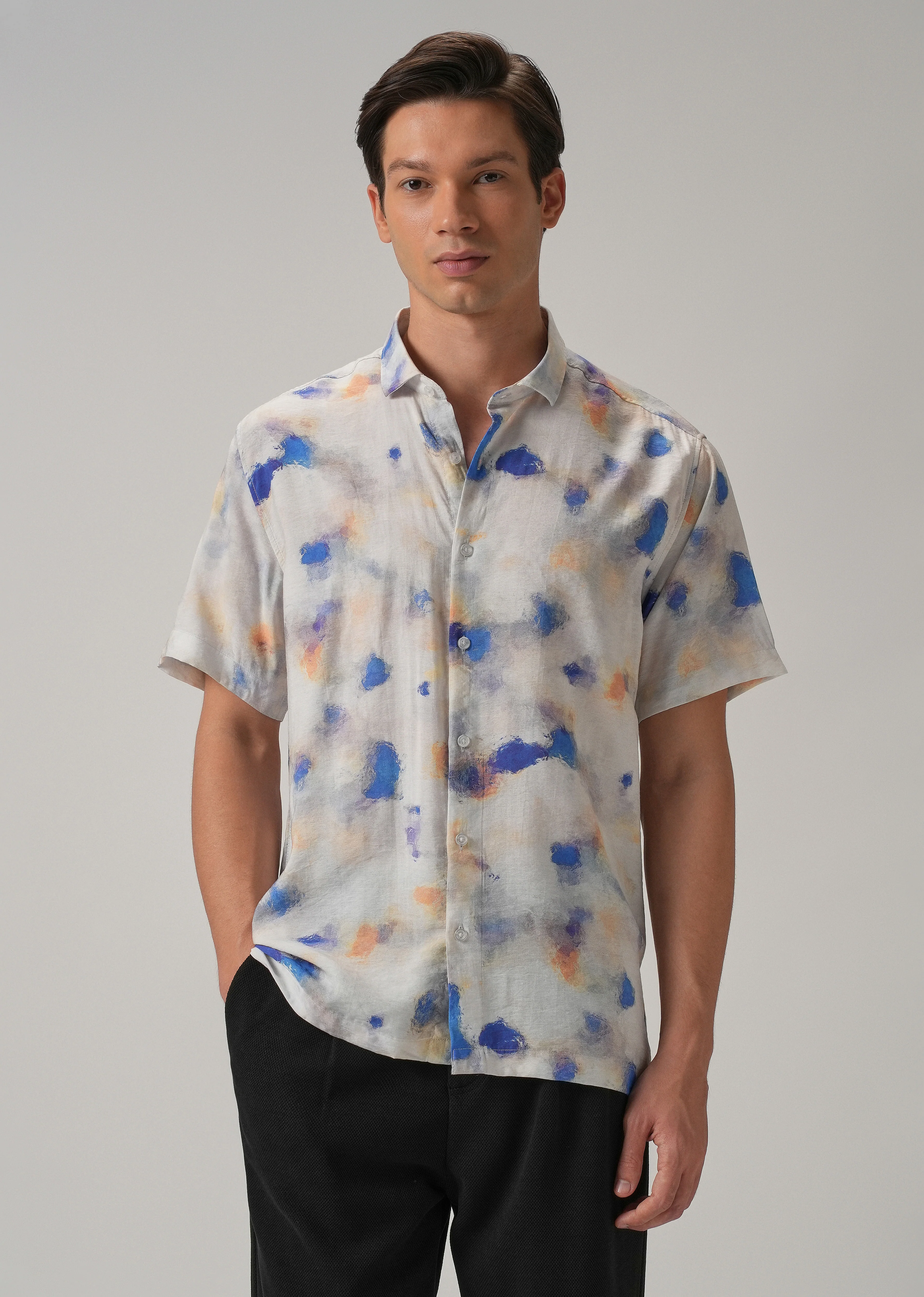 Sunburst Splash Printed Shirt - Image 3